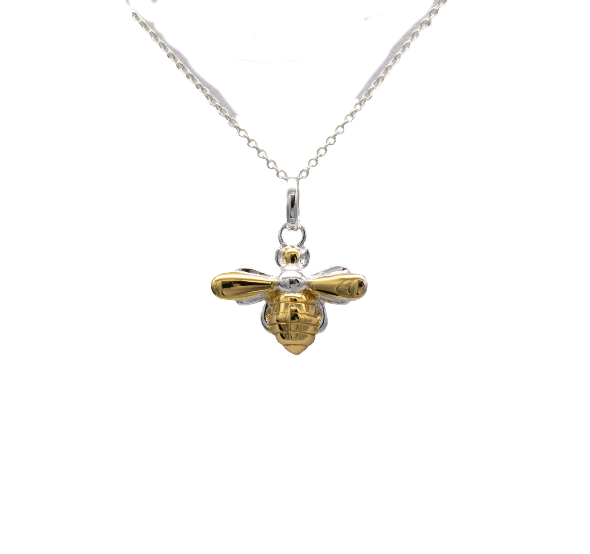 925er Silber Anhänger Biene