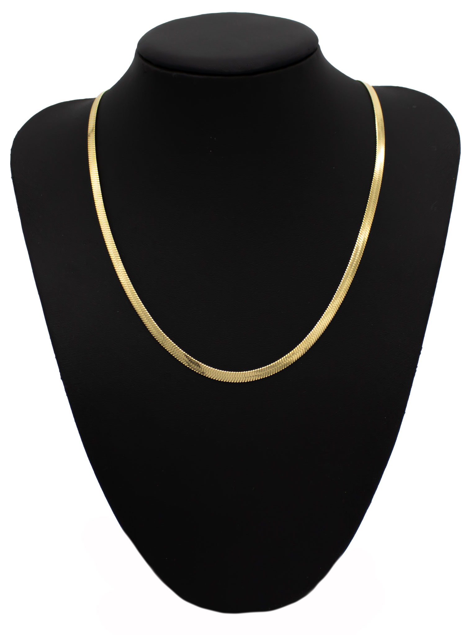vergoldete Kette Edelstahl EC70G