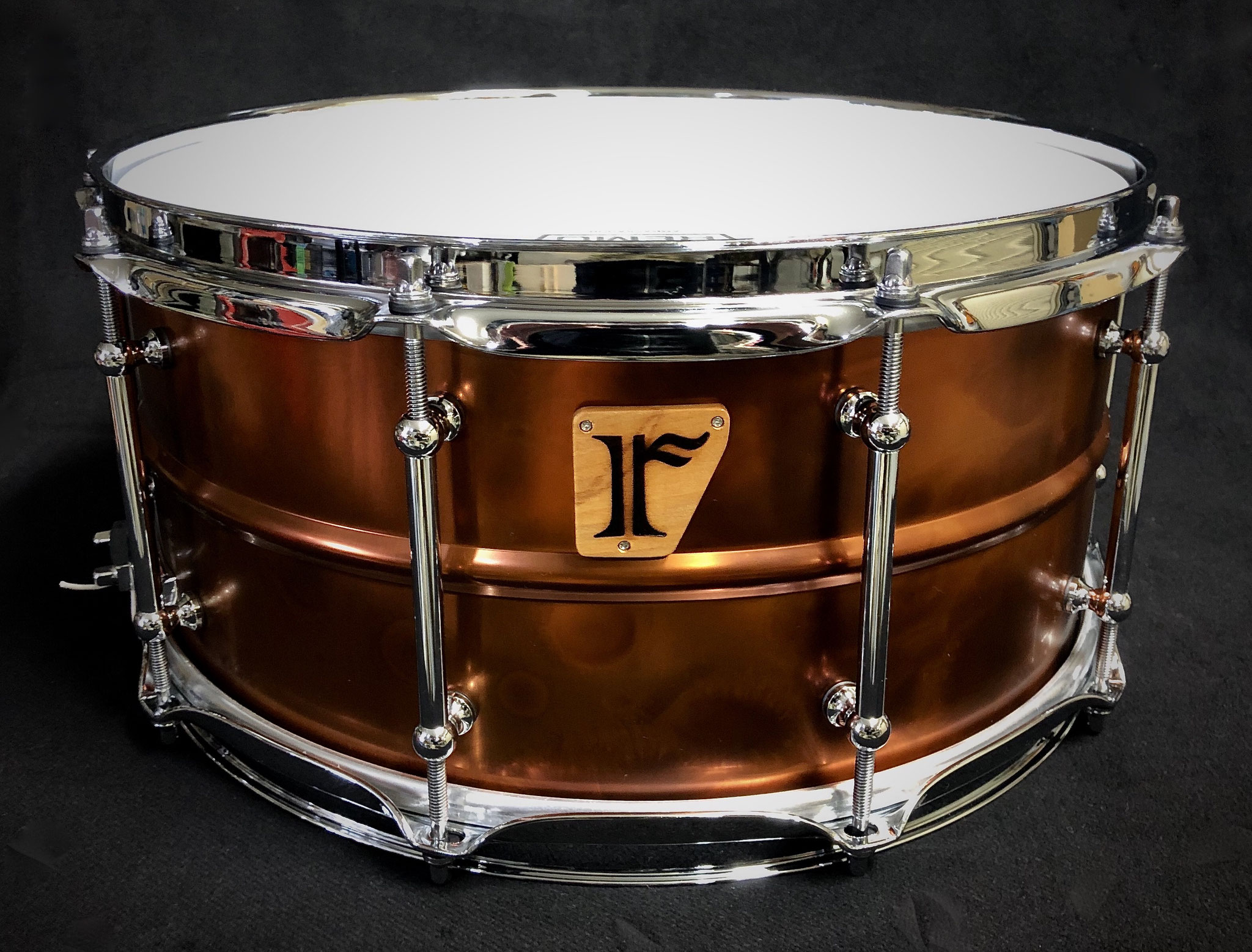 #18. Bronze Plated Brass / 14"x6.5" Snare Drum