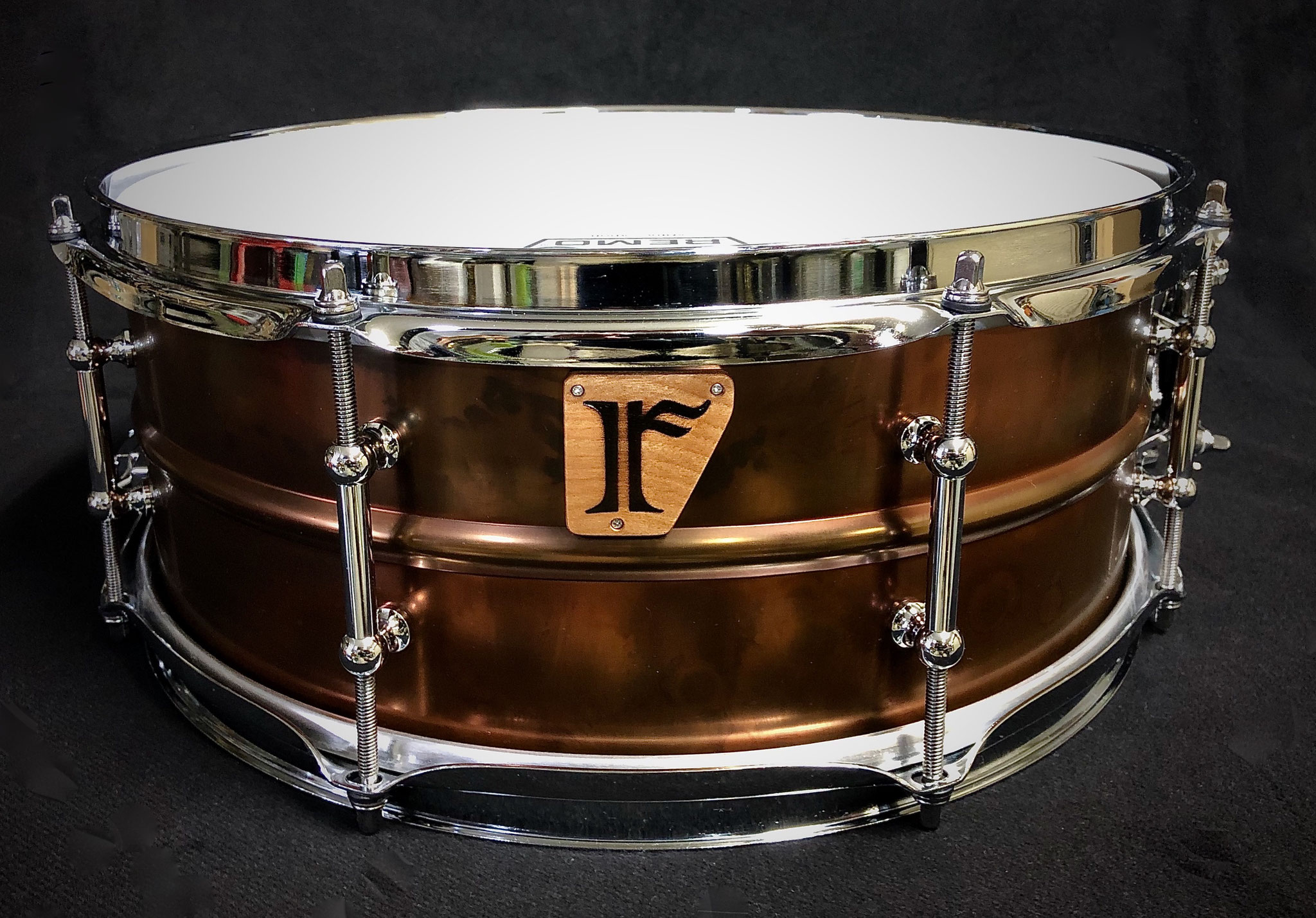 #17. Bronze Plated Brass / 14"x5.5" Snare Drum