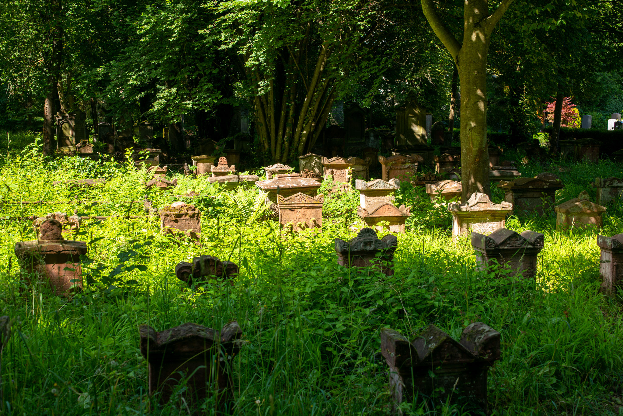 Jüdischer Friedhof auf dem Landauer Hauptfriedhof
