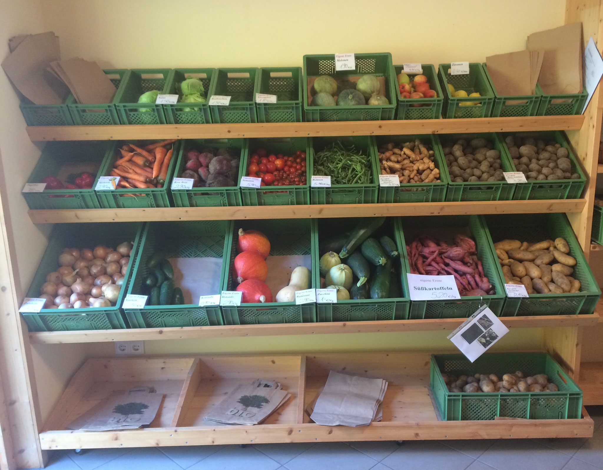 Der Hofladen - biohof-oberhauss Webseite!