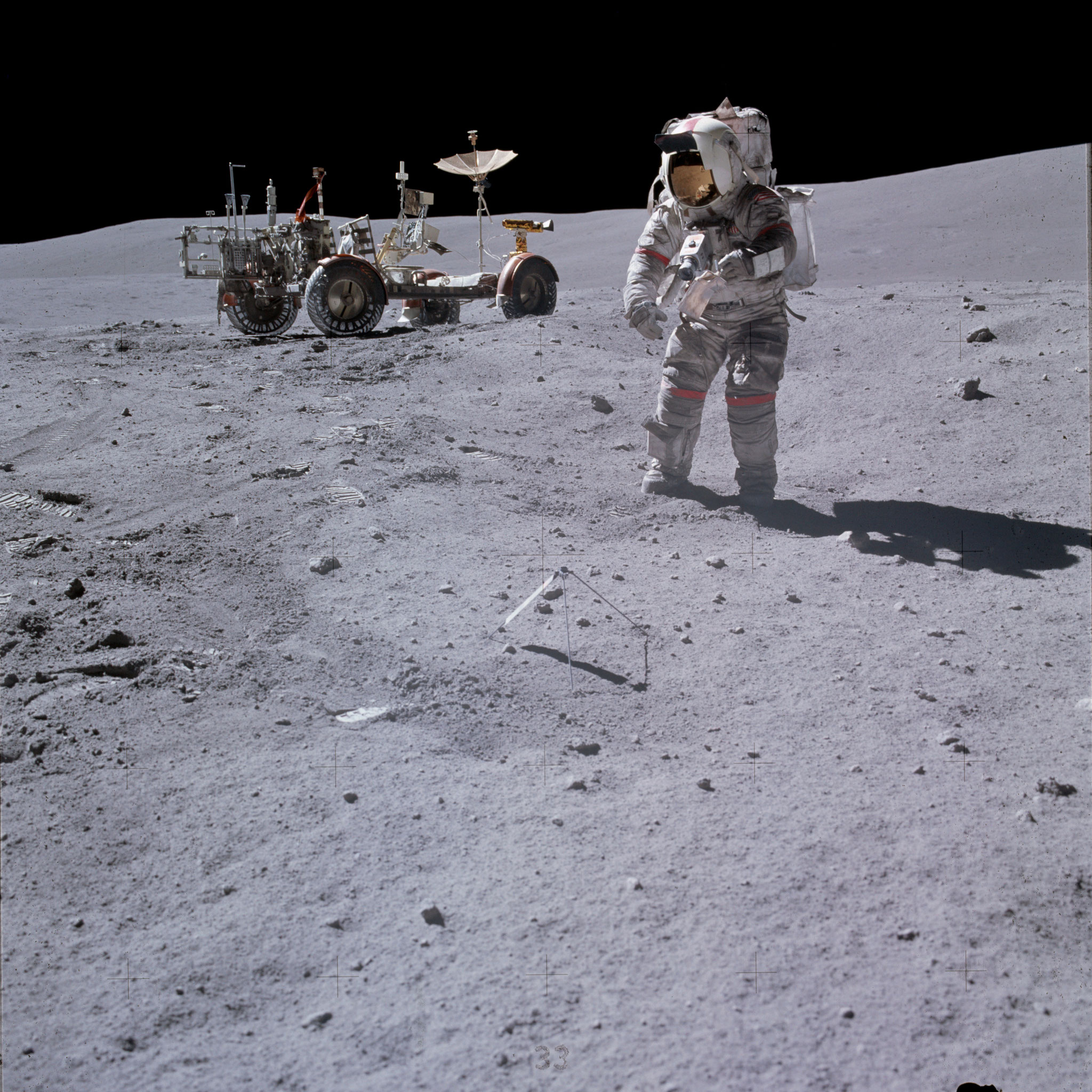 Apollo 16 - Commandant John W. Young - Photo : Nasa/CDN