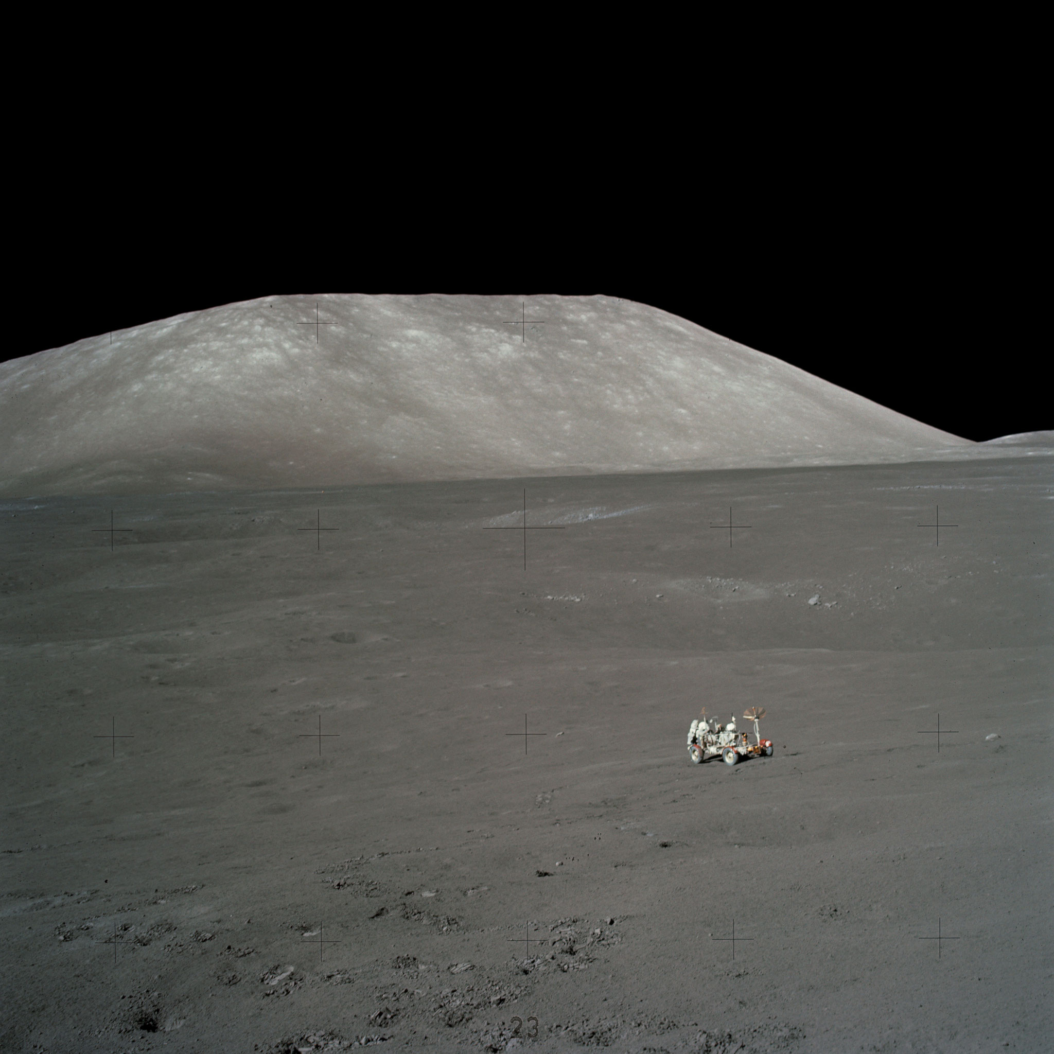 Apollo 17 - Lunarscape - Photo : Nasa/CDN