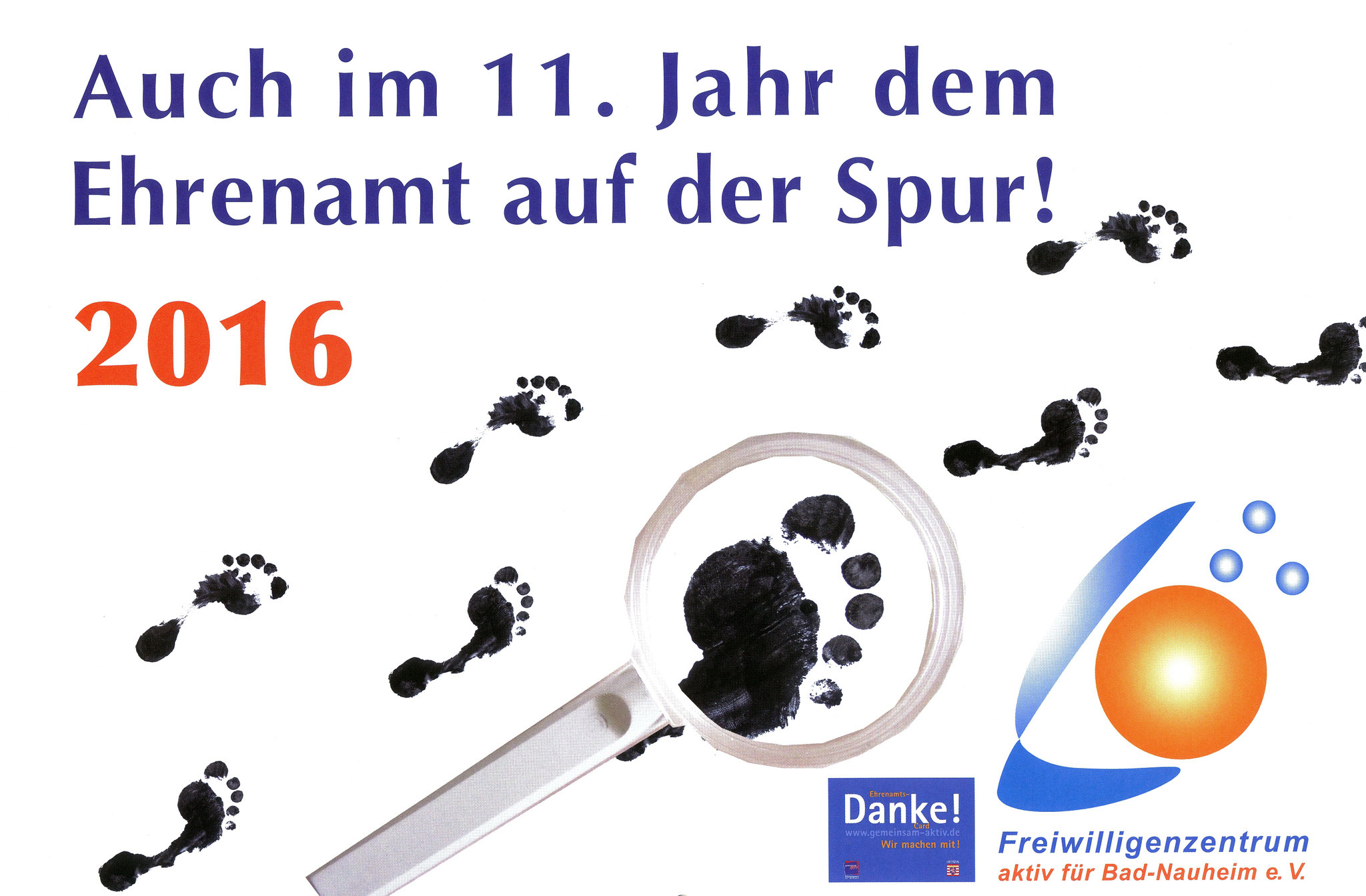Ehrenamtskalender 2016 des Freiwilligenzentrums Bad Nauheim