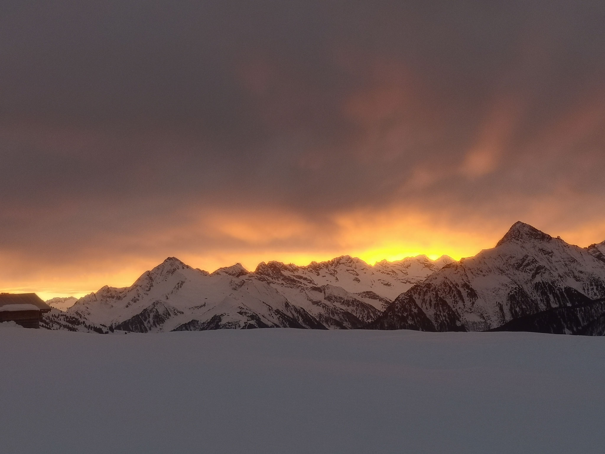 Winterlandschaft im Tuxertal
