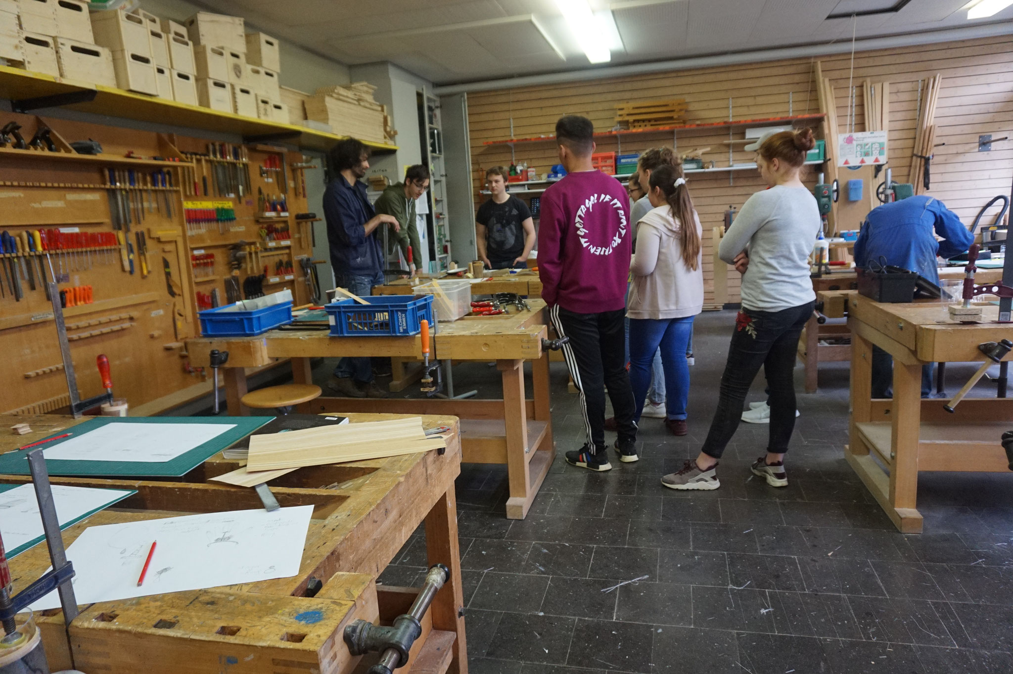 Holzschmuck-Workshop