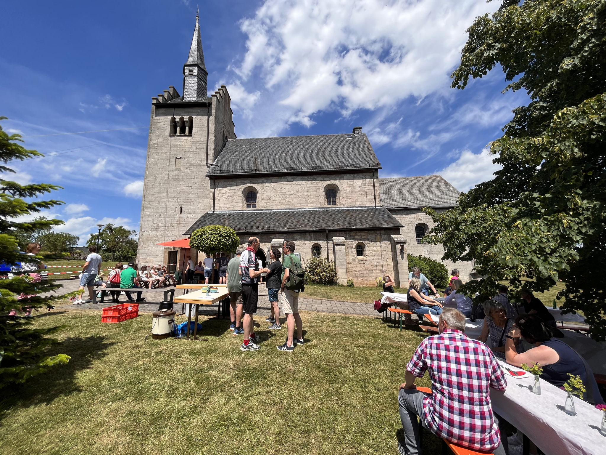 Die Berndorfer feiern Gemeindefest
