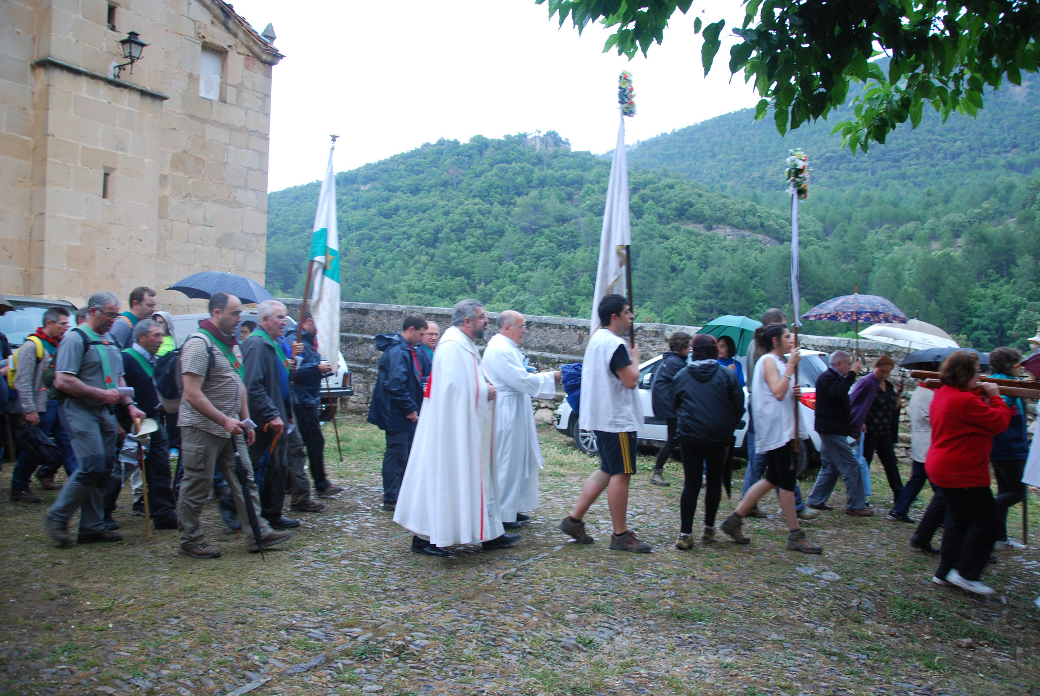 Salida de regreso de la Rogativa