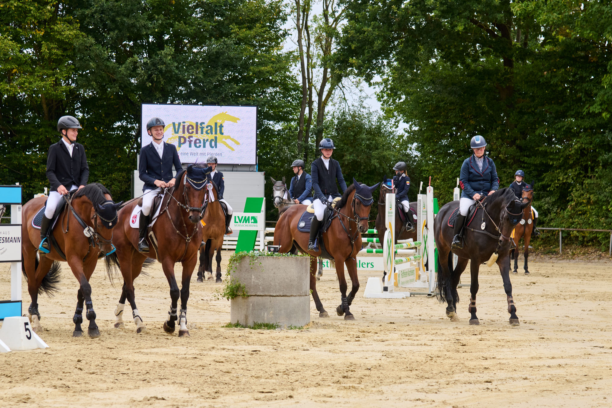 Die Siegende Mannschaft "Das Mixed Team" im Preis der Stadtwerke Münster