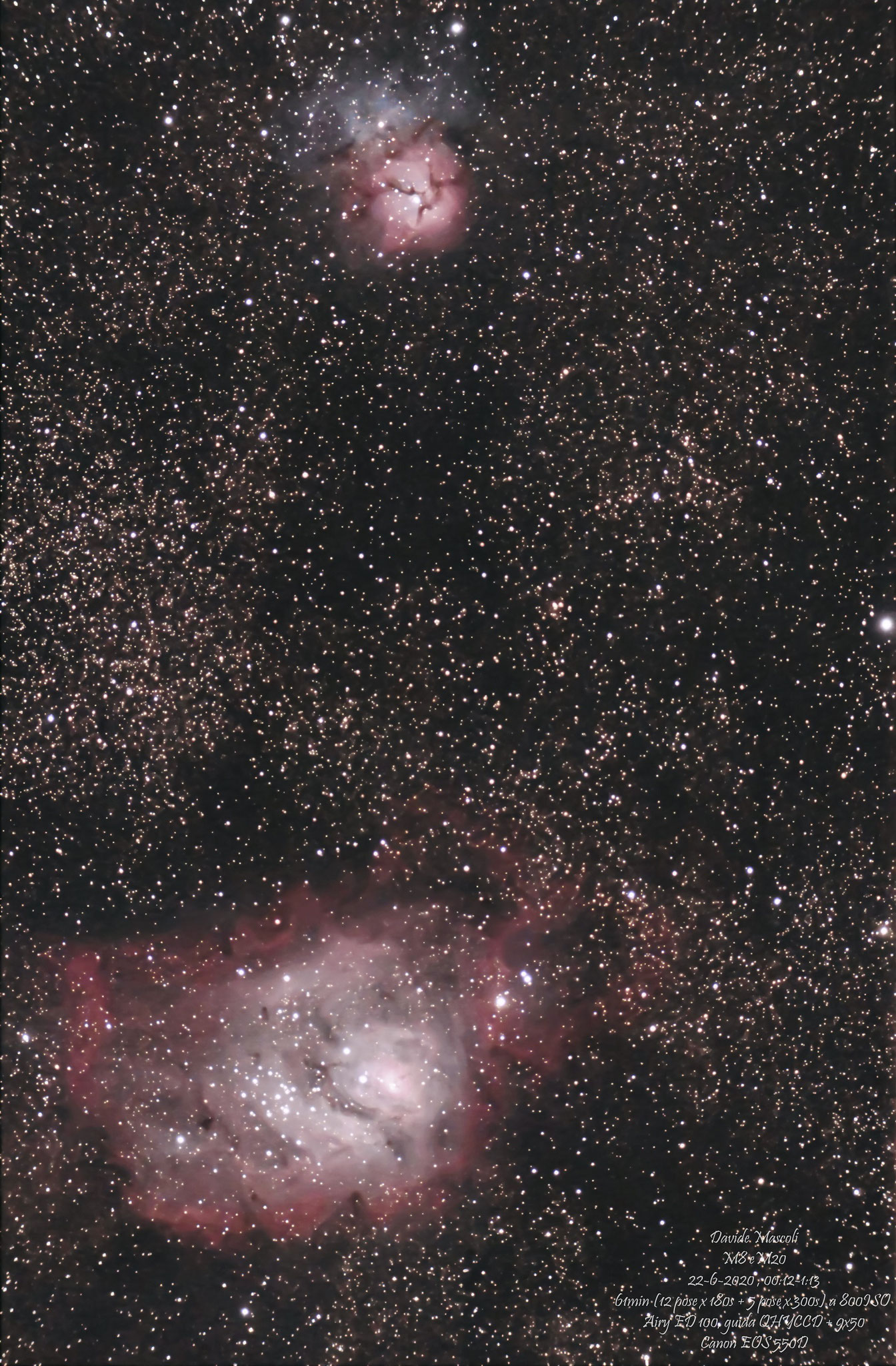 M20 + M8 - 22.6.2020 - Davide Mascoli   (dati in foto)