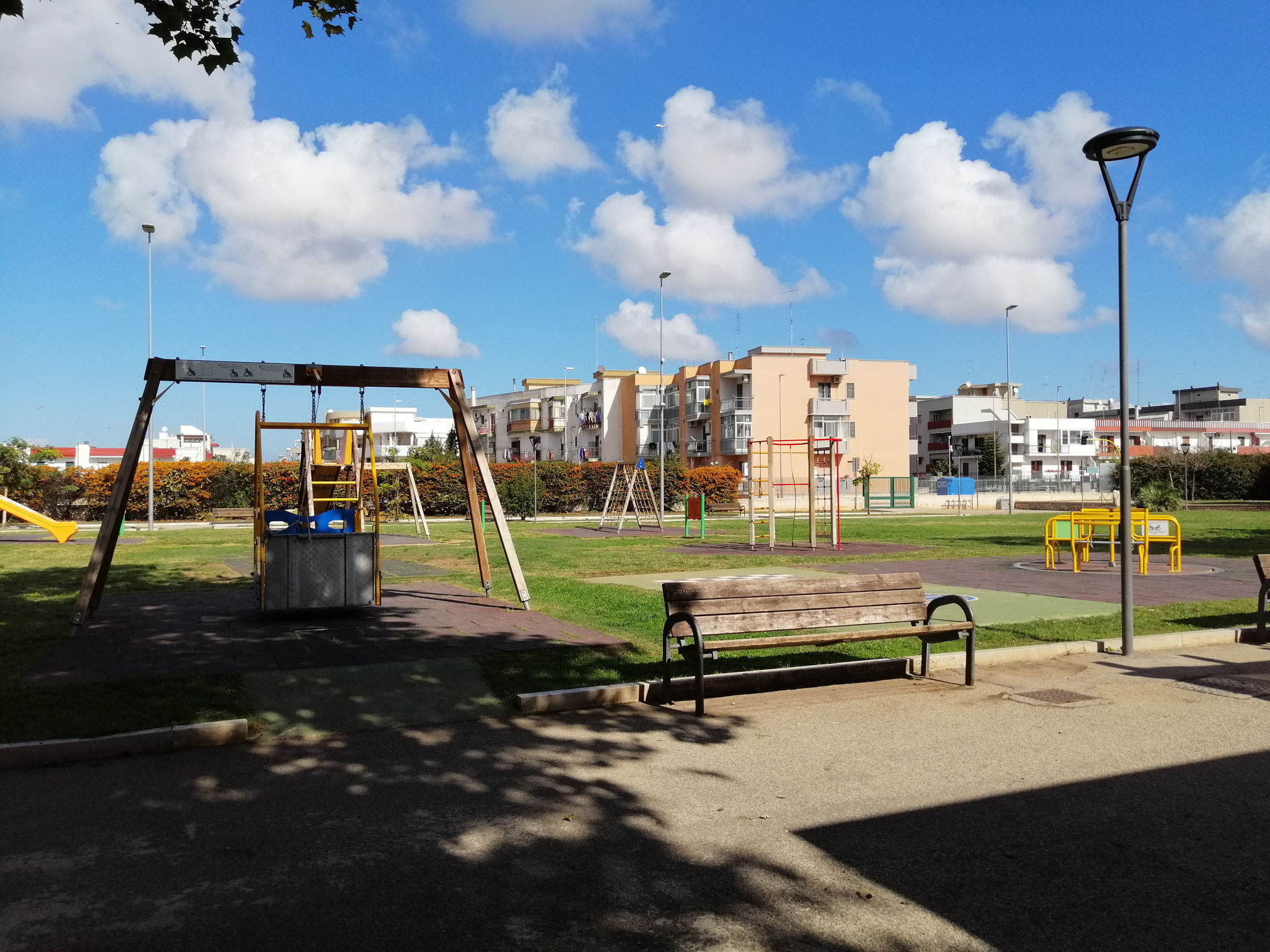 Parco comunale Sandro Pertini - area giochi