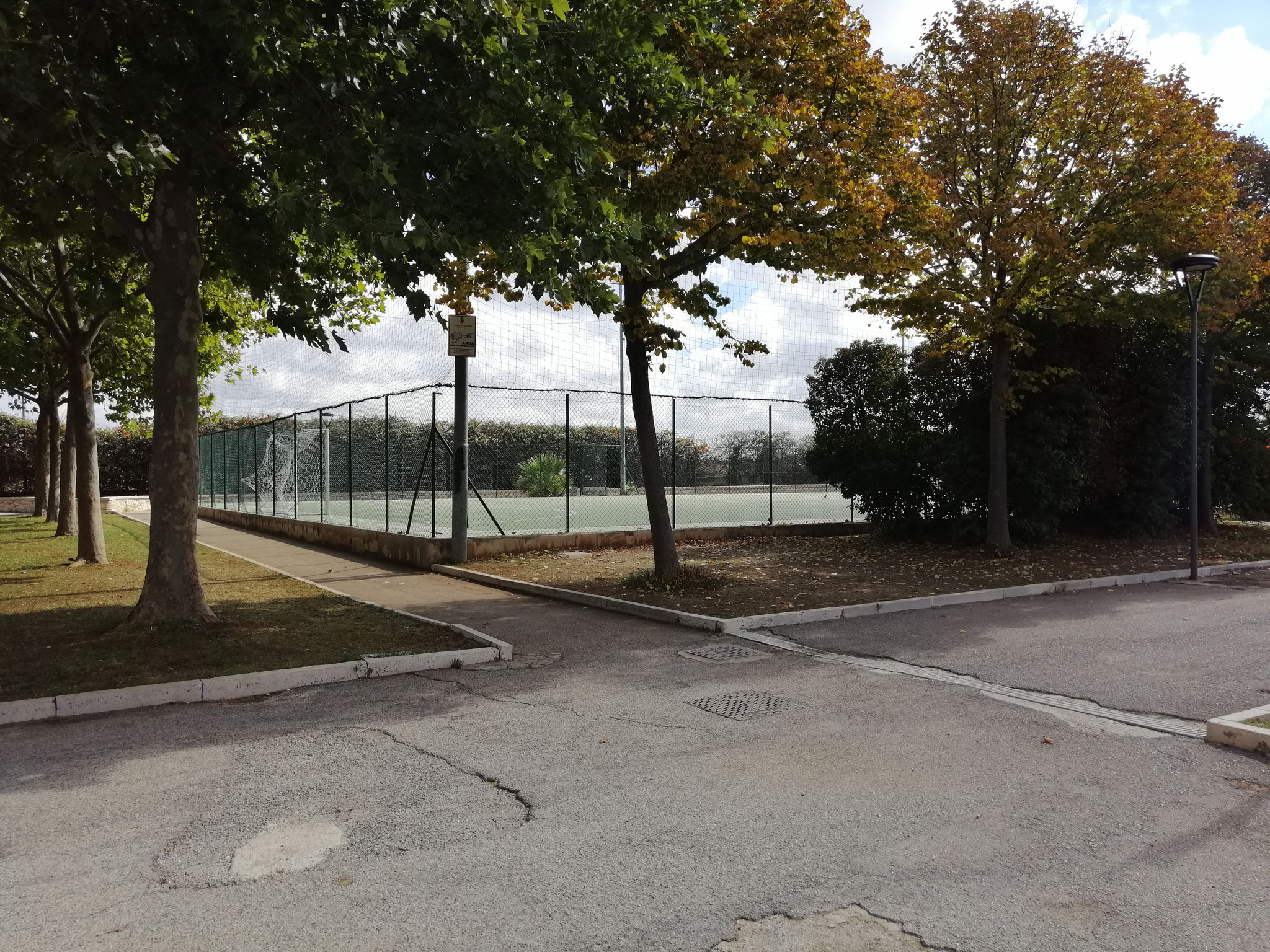 Parco comunale Sandro Pertini - interno