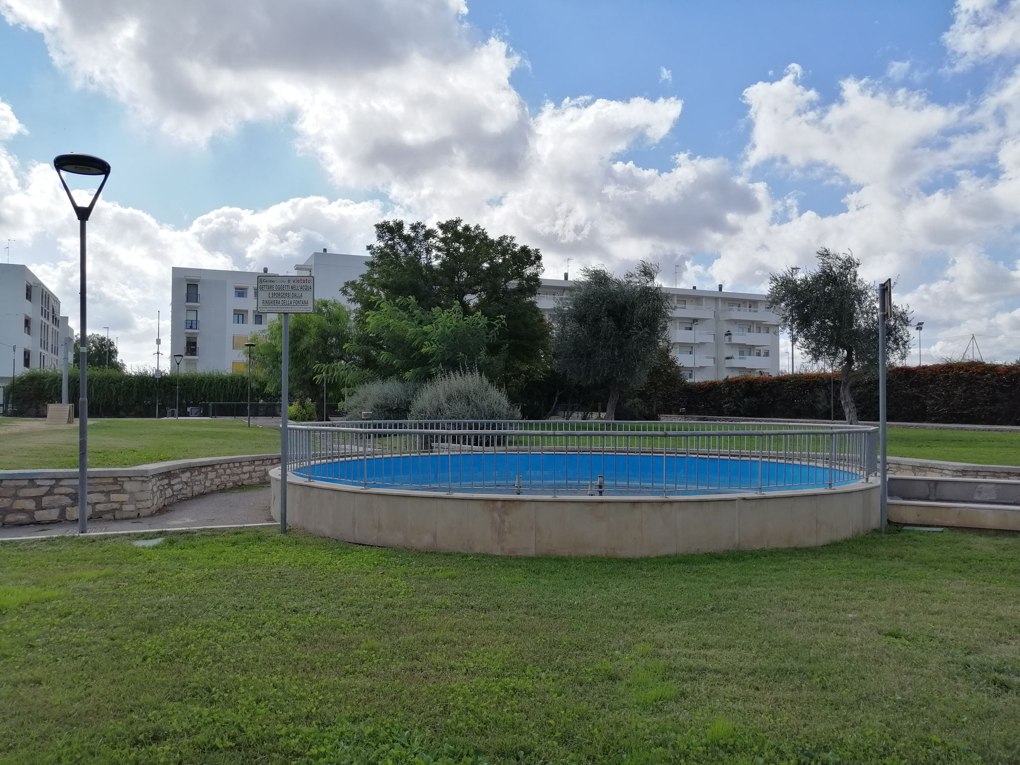 Parco comunale Sandro Pertini - fontana
