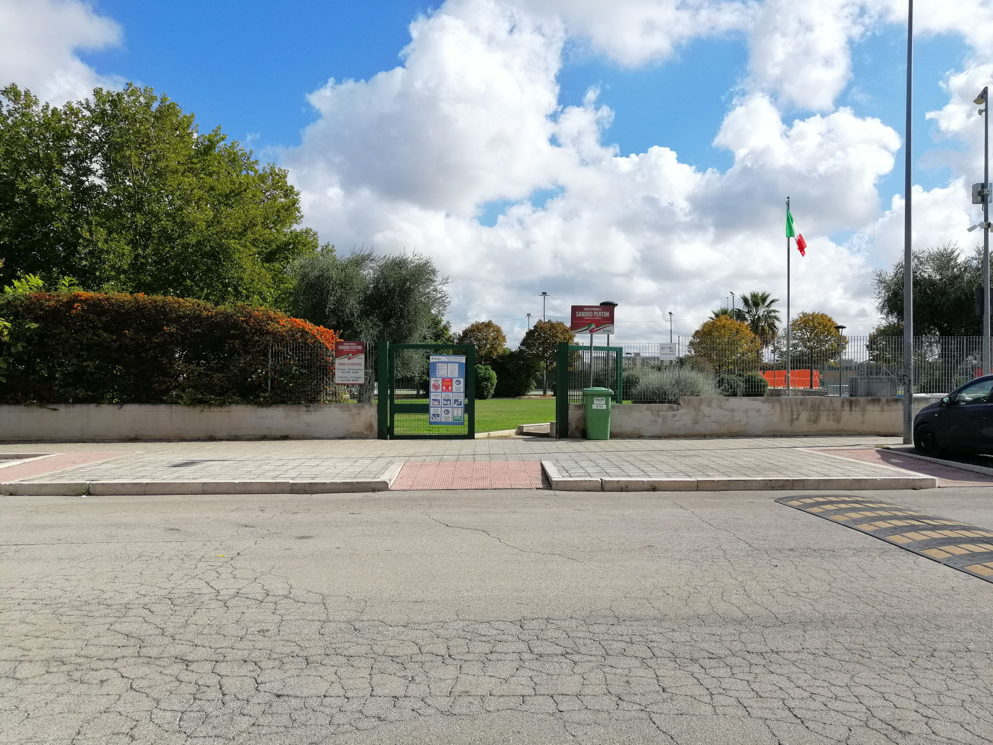 Parco comunale Sandro Pertini - esterno