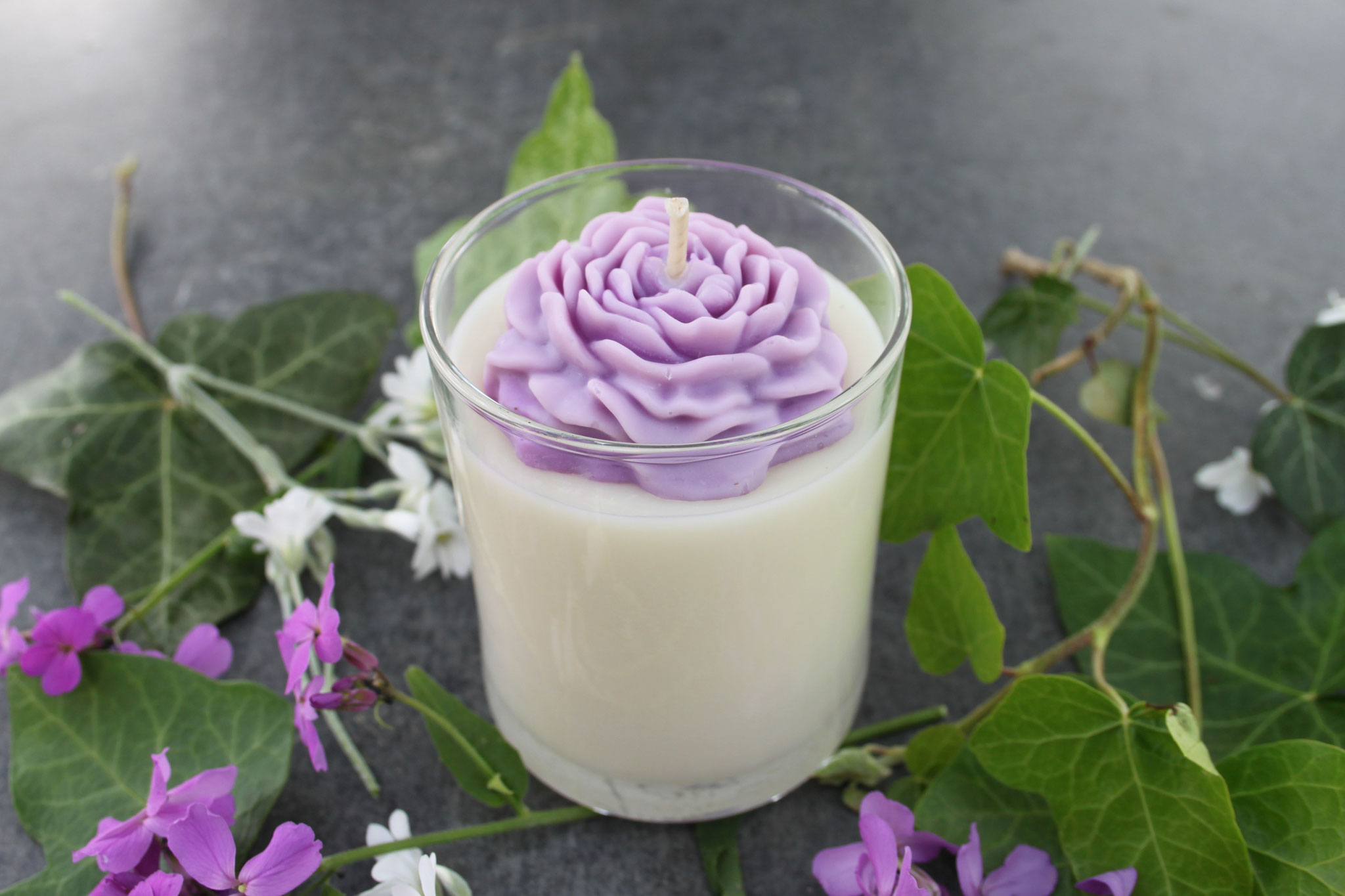 Bougie parfumée "Pivoine"