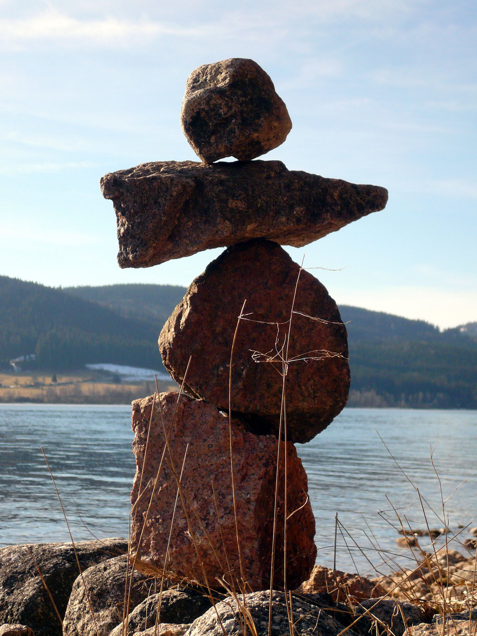 Engel im Winter