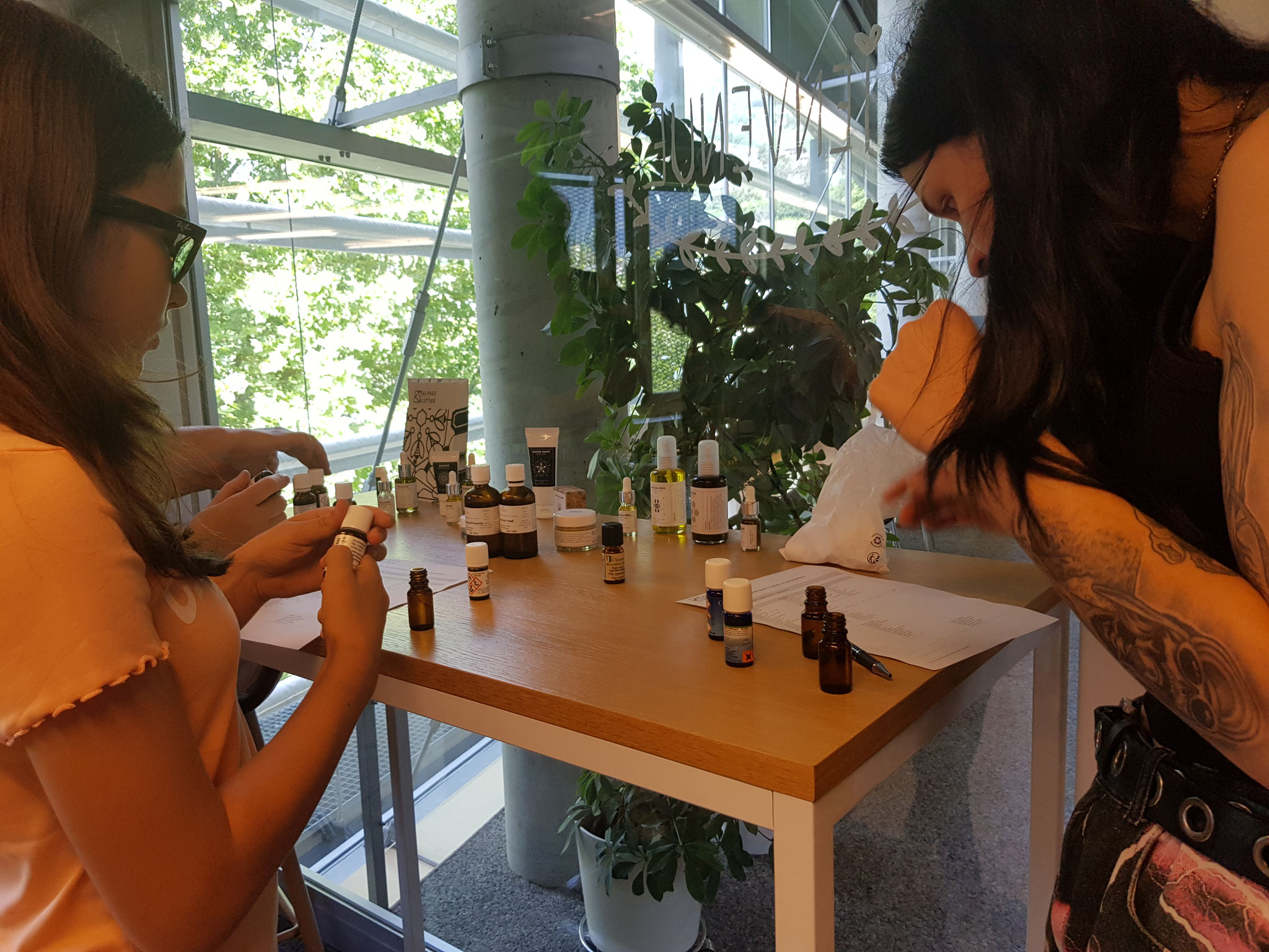 Atelier cosmétiques de l'herboriste