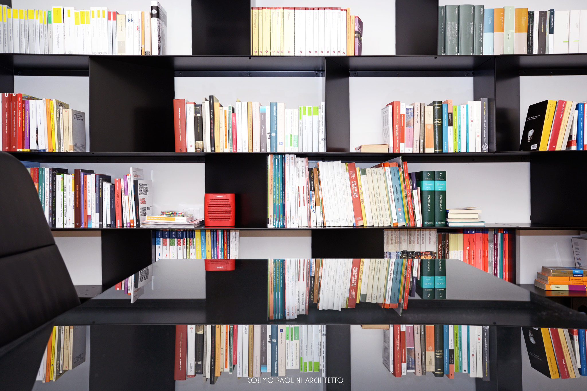 Libreria metallica_Residenza_Empoli_2019