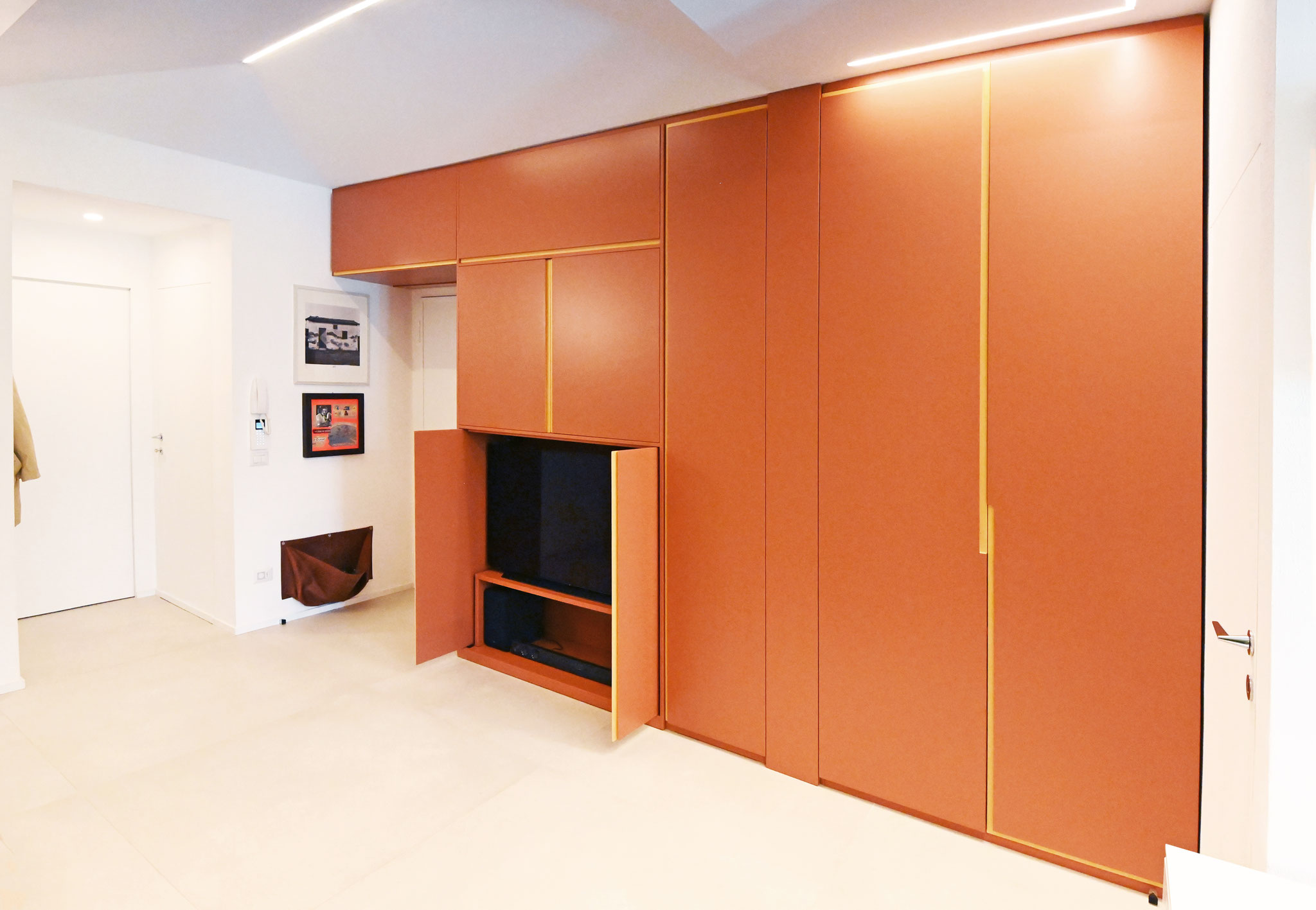Mobile multifunzionale custom made_Residenza privata_Firenze_2024