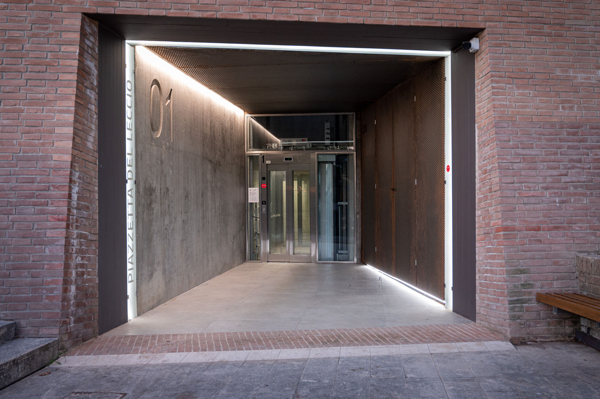 Percorso Pedonale Verticale_Rigenerazione urbana_Castelfiorentino_2021