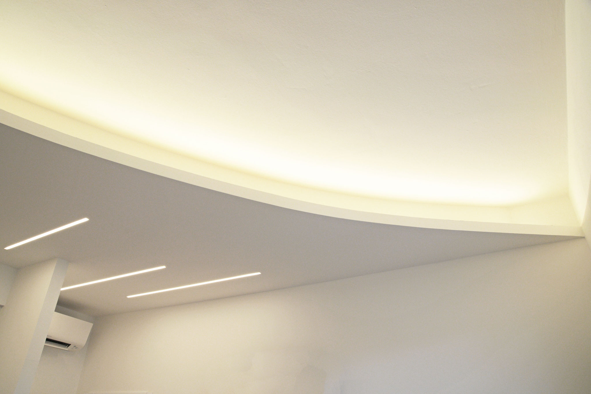 Controsoffitti luminosi_residenza_Empoli_2019