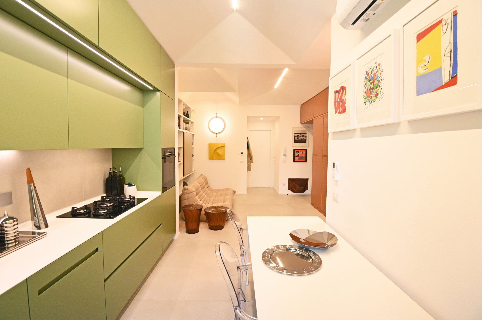Cucina/Soggiorno_Residenza privata_Firenze_2024