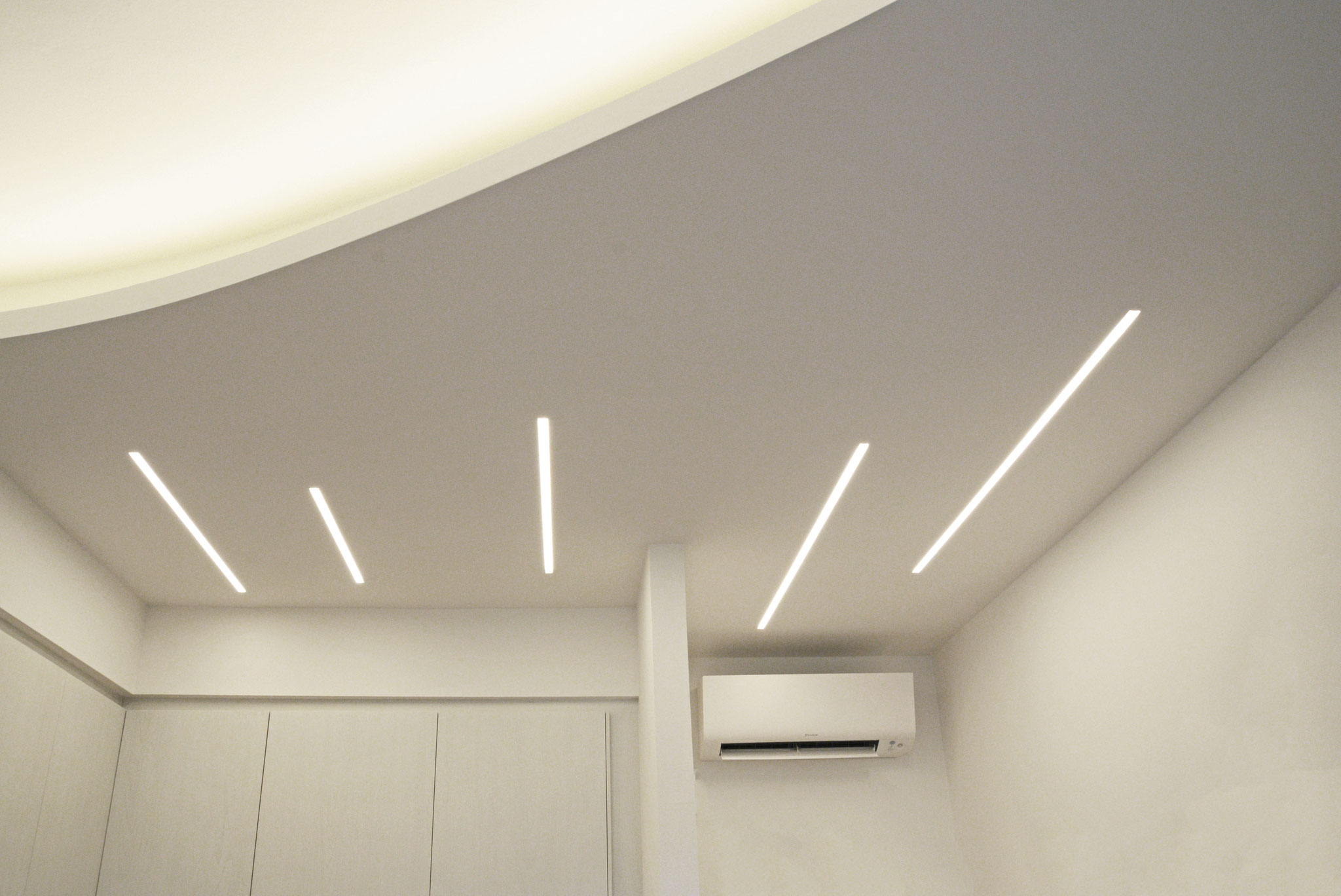 Controsoffitti luminosi_residenza_Empoli_2019