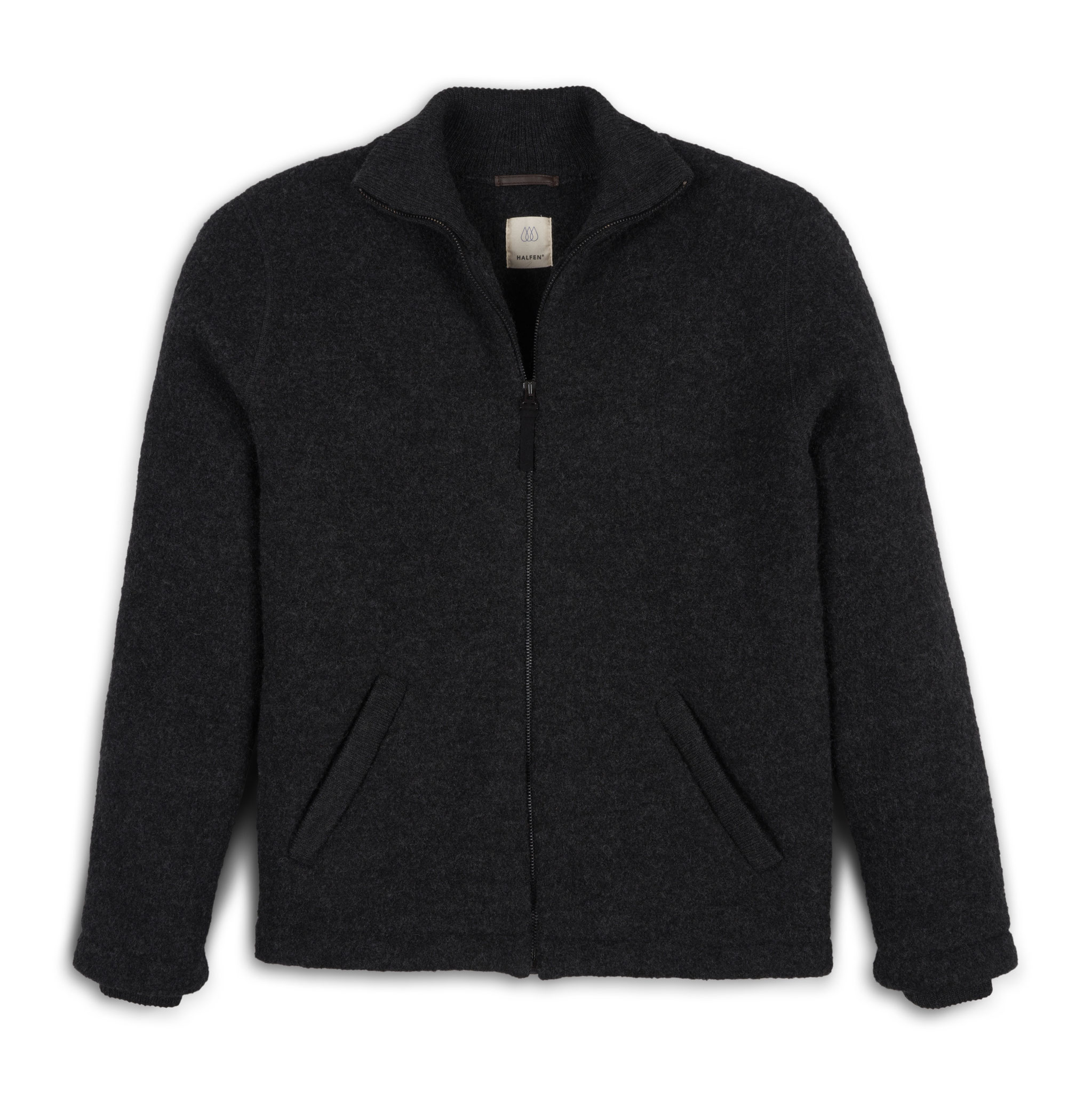 Walkjacke mit Stehkragen