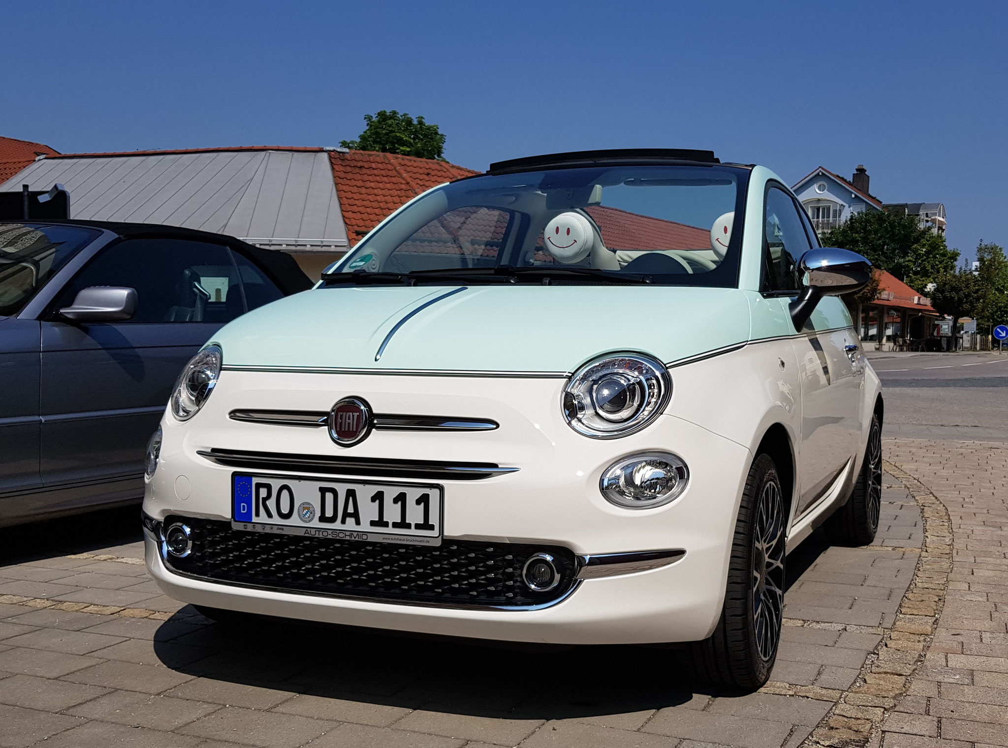Firmenfahrzeug Fiat 500 Luigi