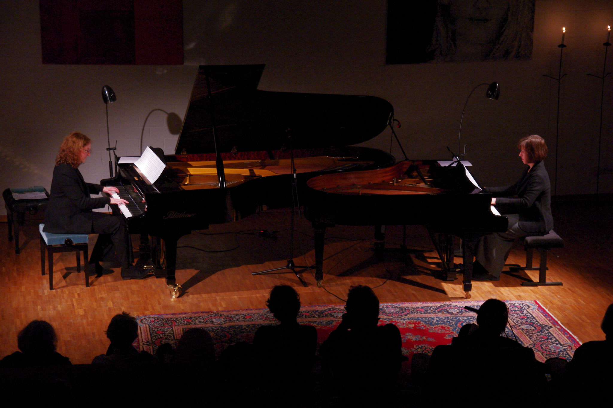 Konzert zu fotografien von peter hoeltzenbein, kulturzentrum pfl