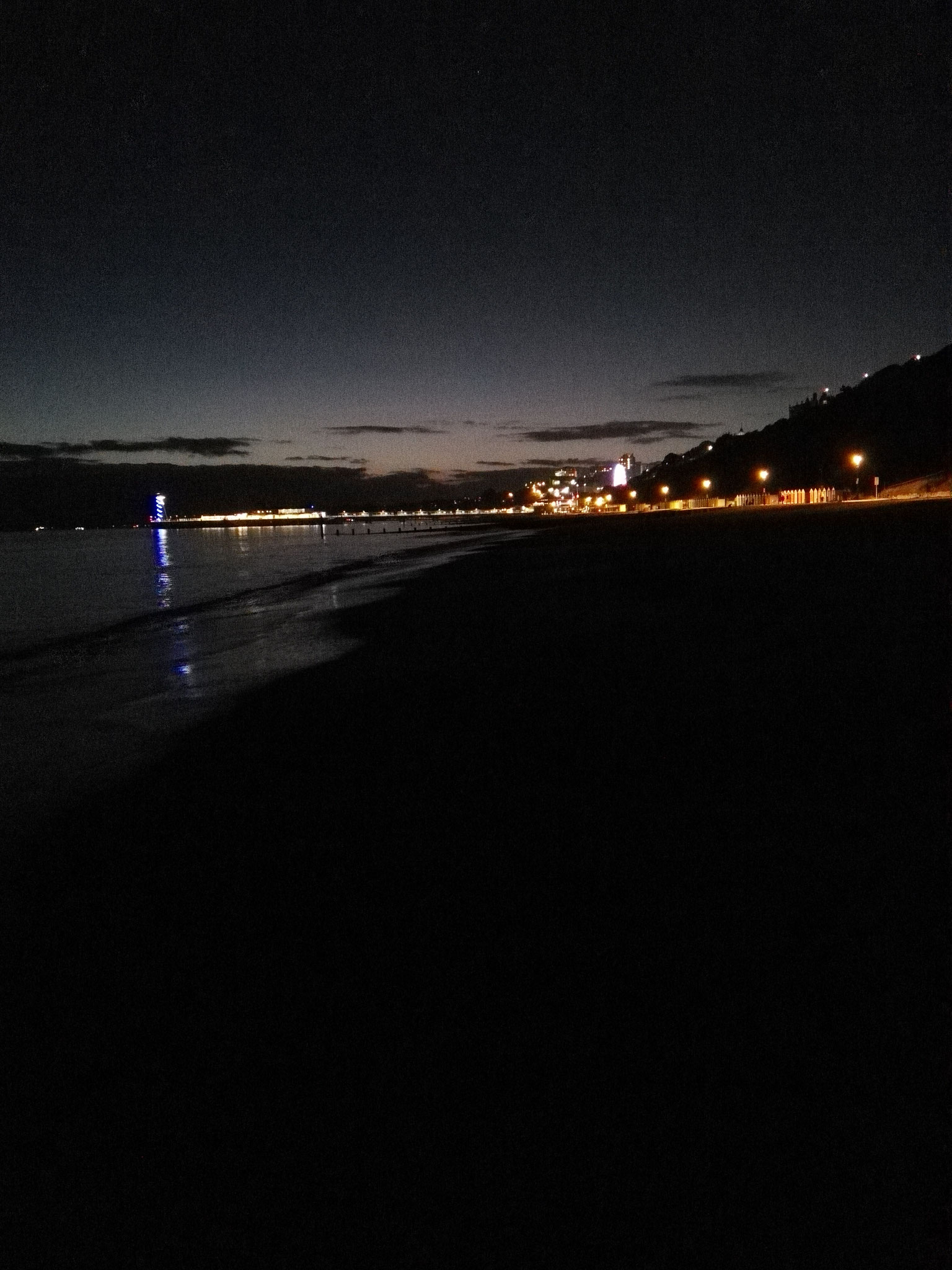 ...Bournemouth at night...