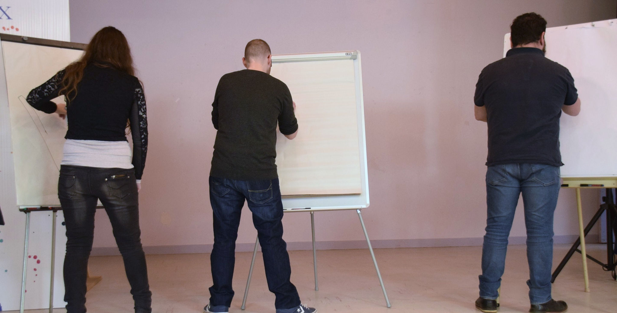 Les battles de dessins sont le temps fort de cette cinquième édition...
