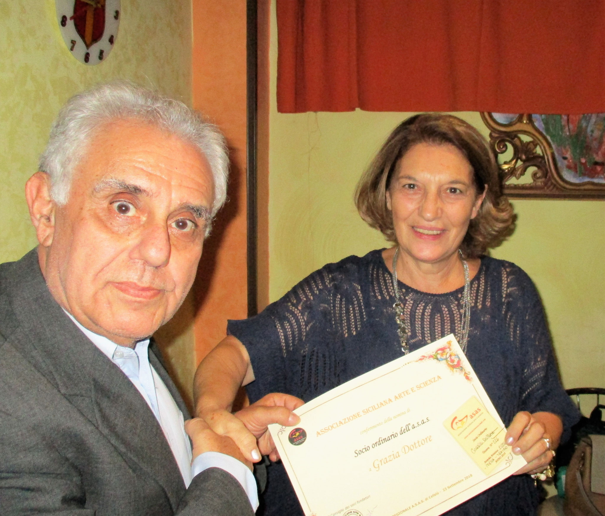 Socio ordinario Asas Grazia Dottore
