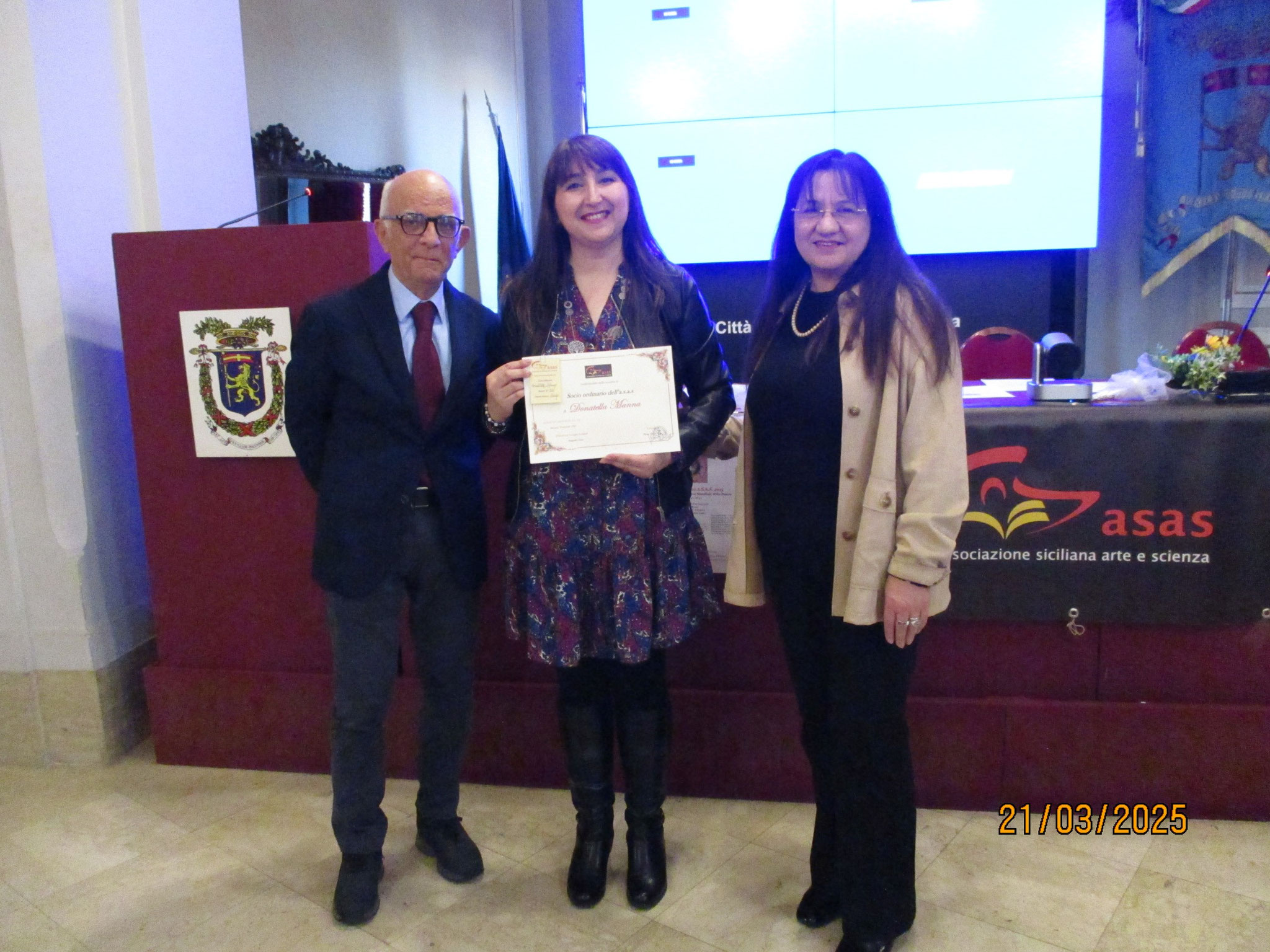 Socio ordinario Asas Donatella Manna