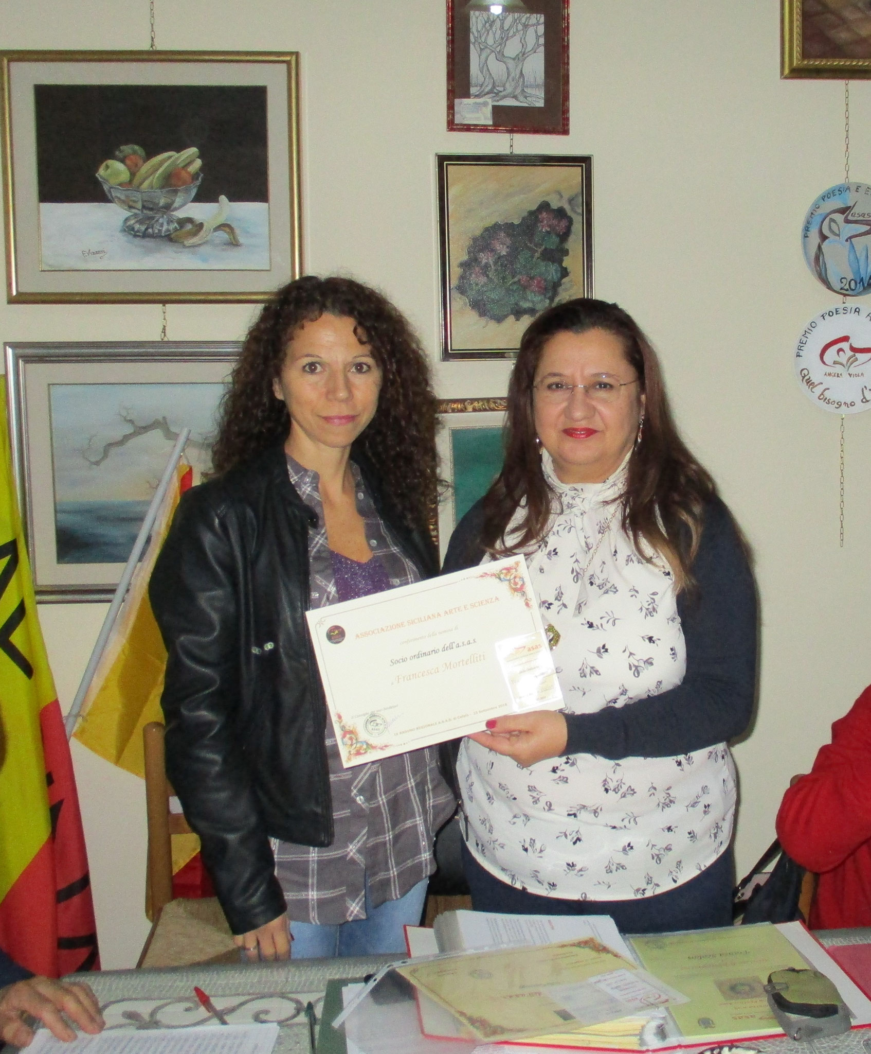 Socio ordinario Asas Francesca Mortelliti