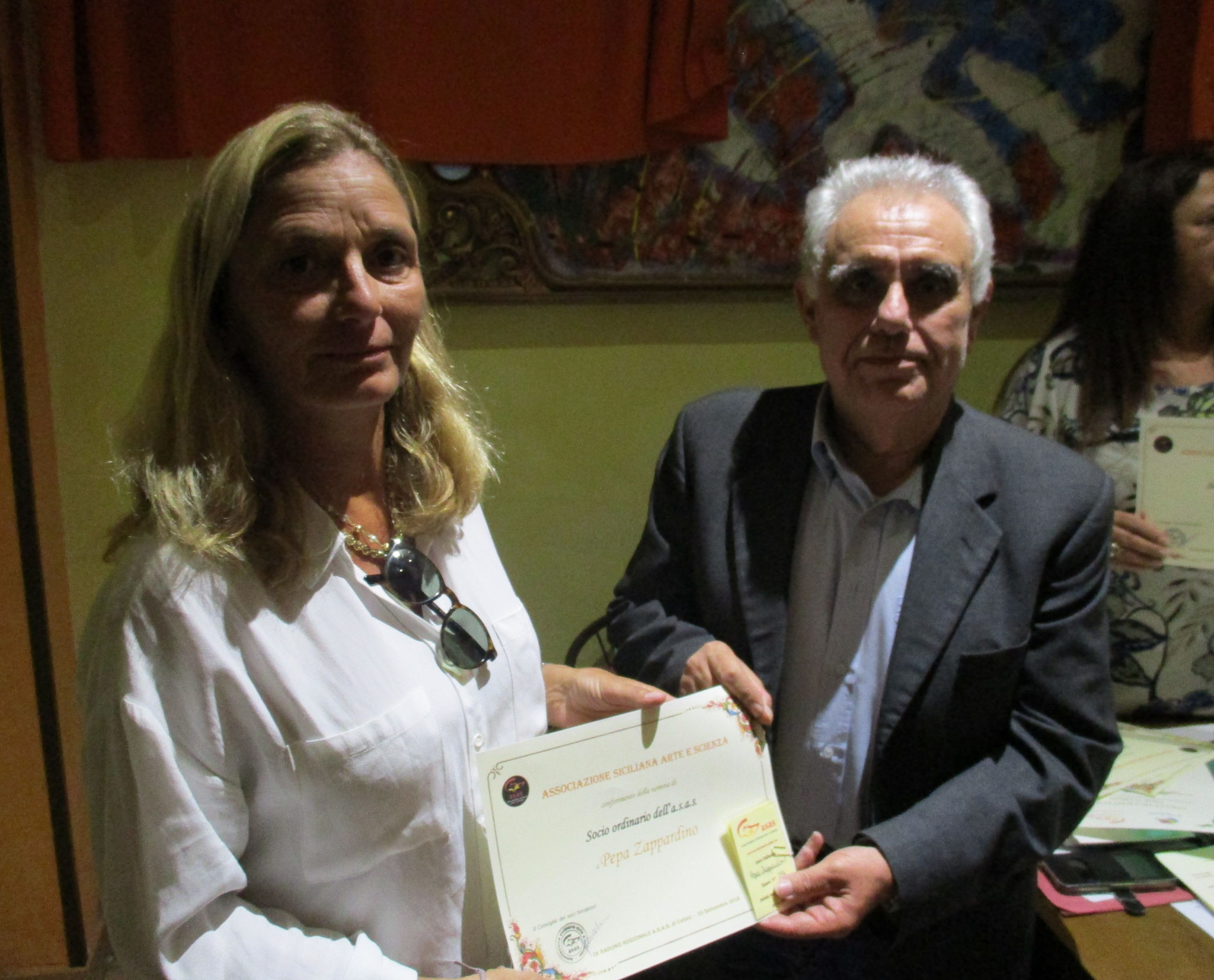 Socio ordinario Asas Pepa Zappardino