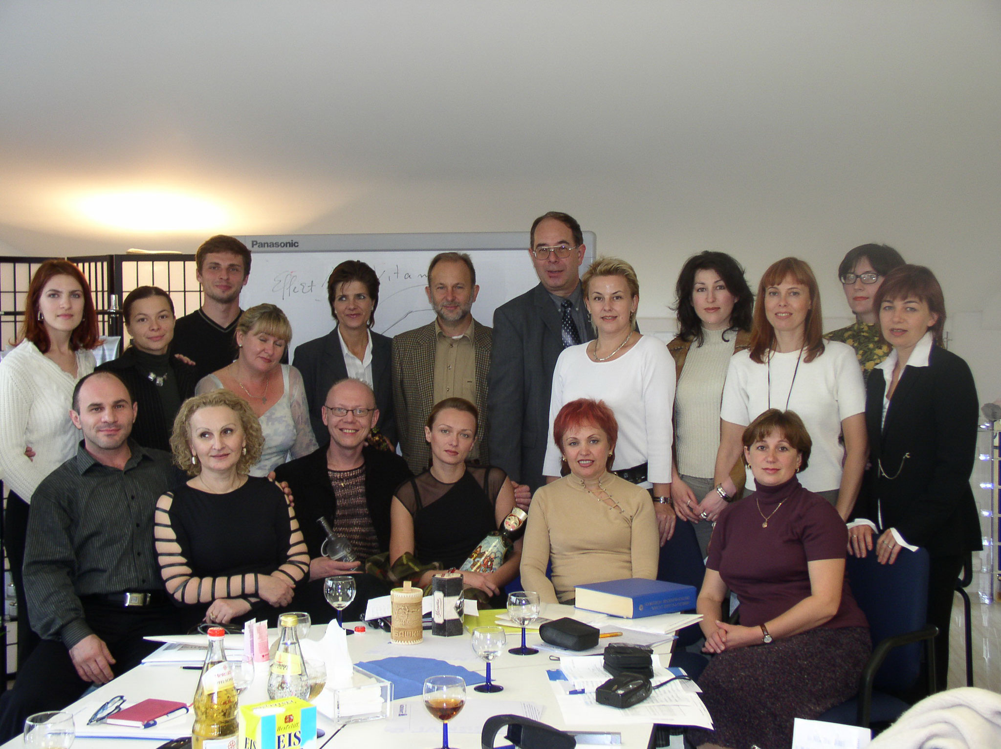 Seminar for Russian beauty experts in Aachen 2003