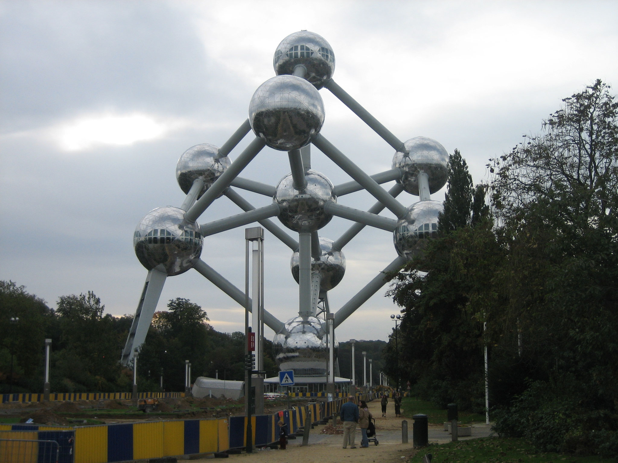 Atomium in Brussels - Russian seminar