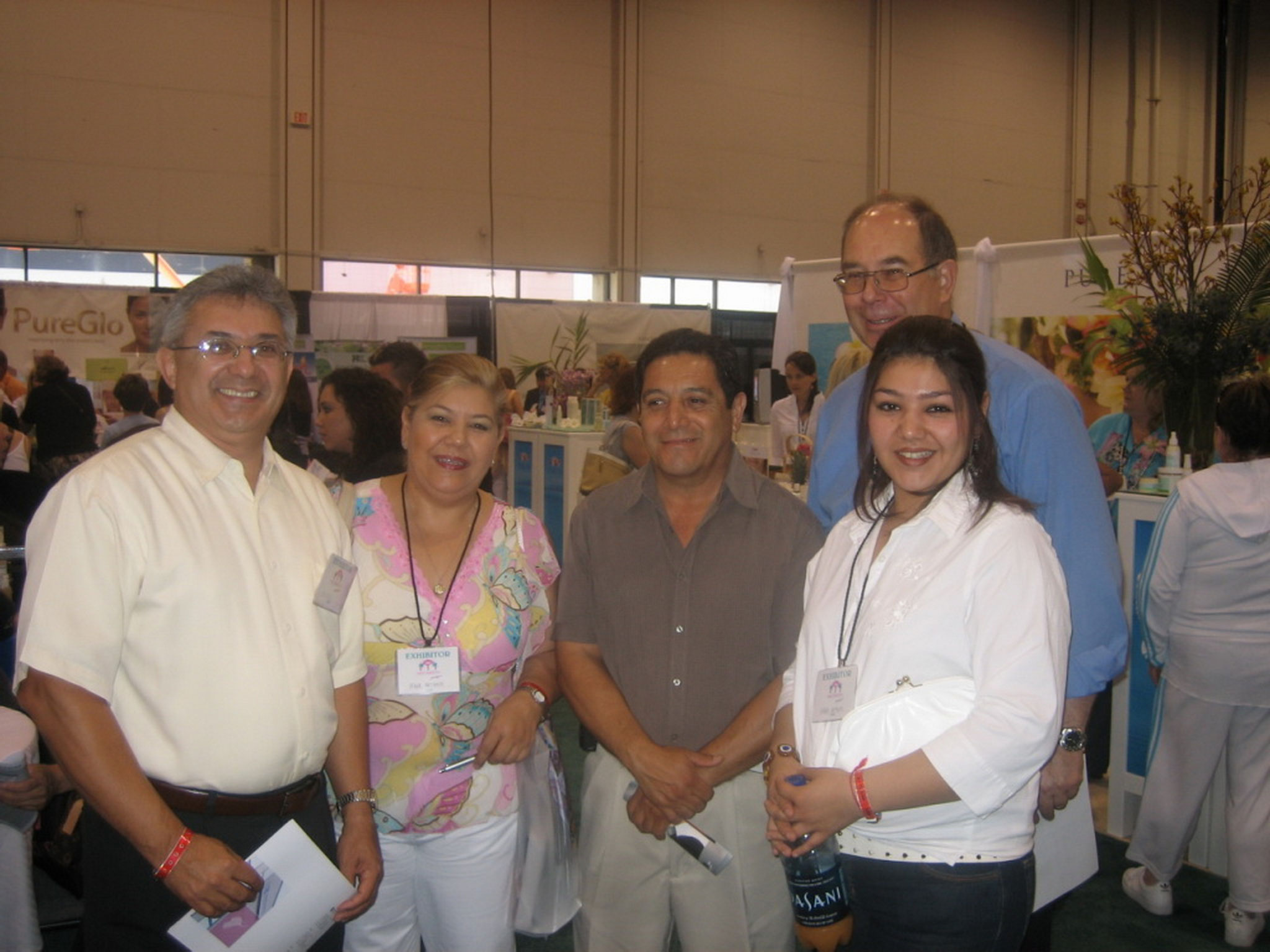 Exhibition in Las Vegas with partner from Mexico and Ecuador