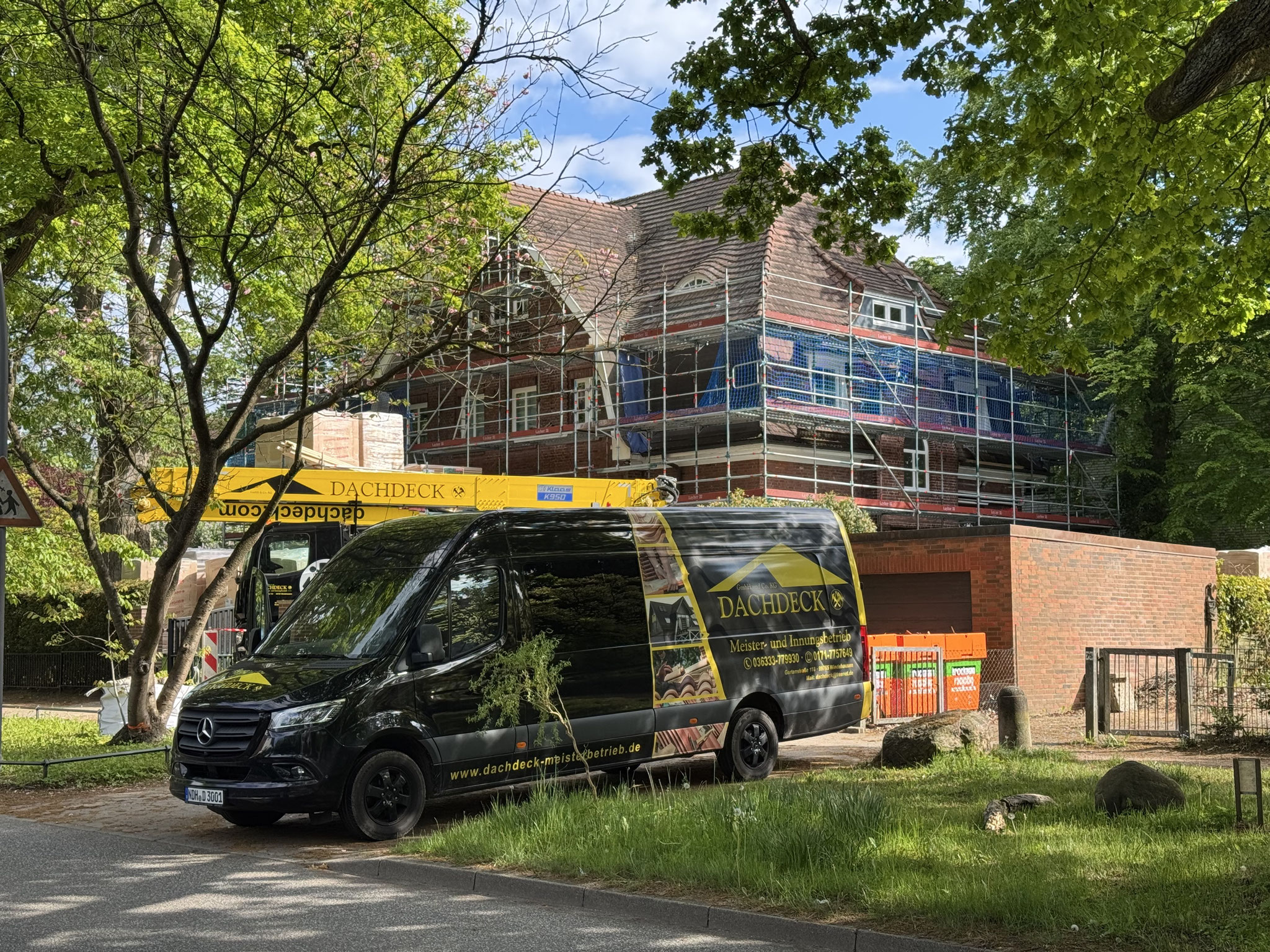 Baustelle von Dachdeck GmbH & Co. KG