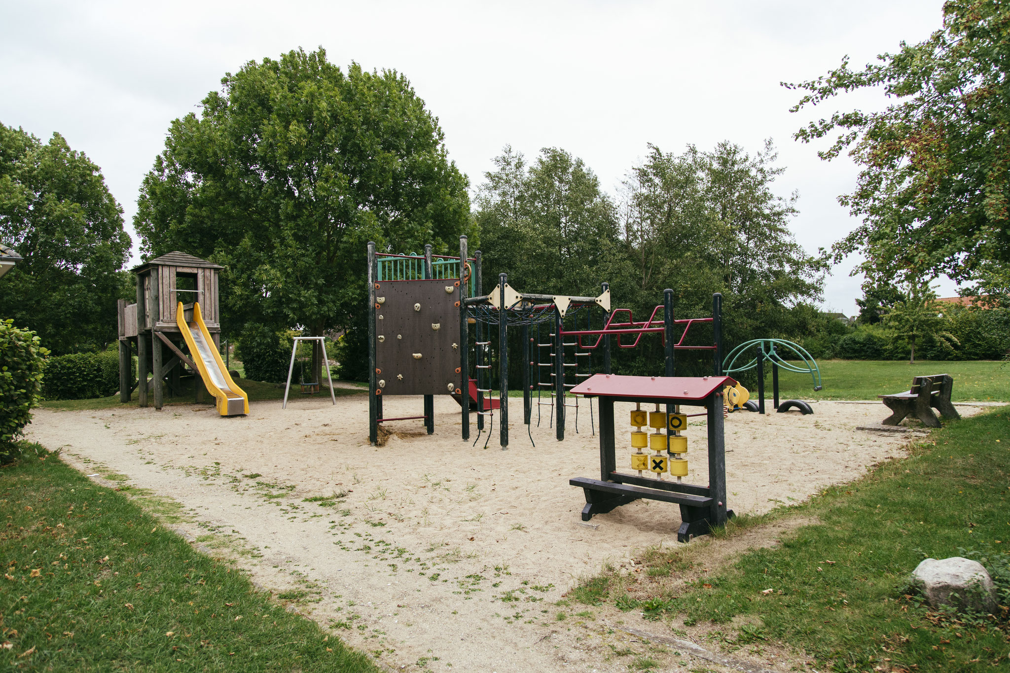 Spielplatz im Park von Maasholm-Bad