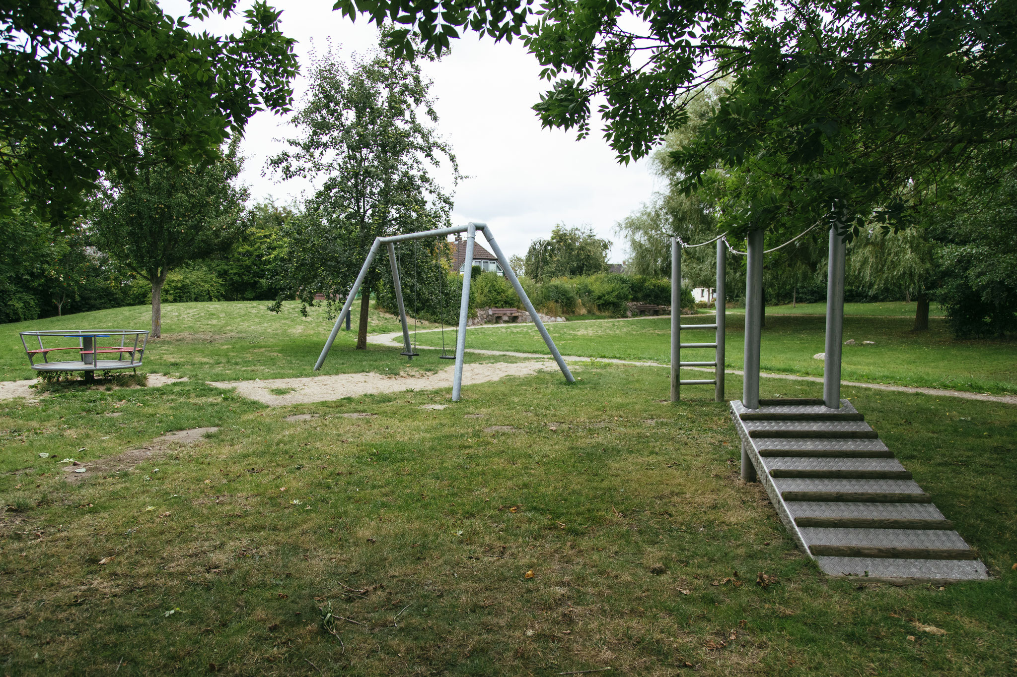 Spielplatz im Park von Maasholm-Bad