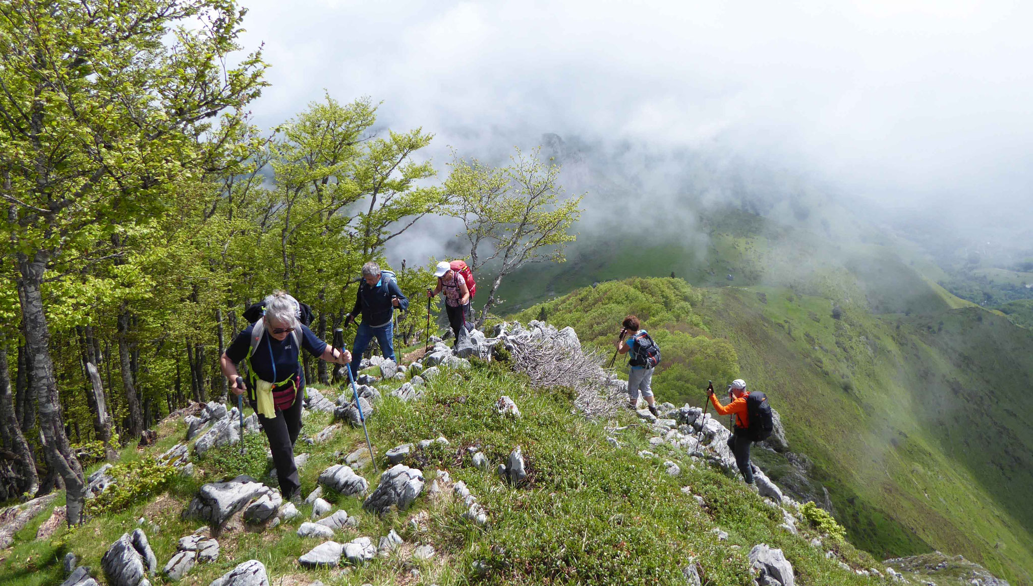 Derniers contreforts avant le sommet