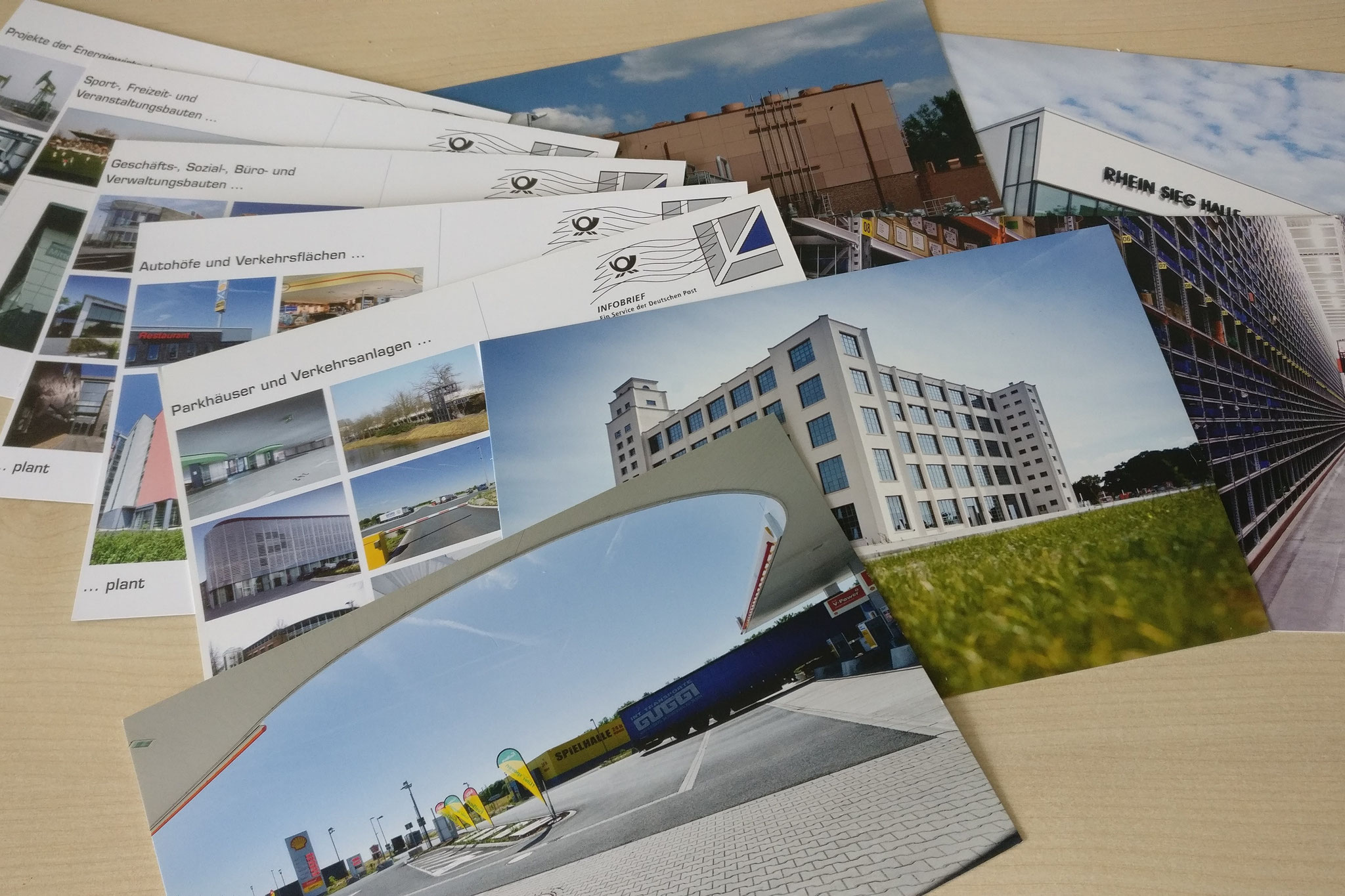 Postkarten-Mailing LINDSCHULTE Ingenieure + Architekten