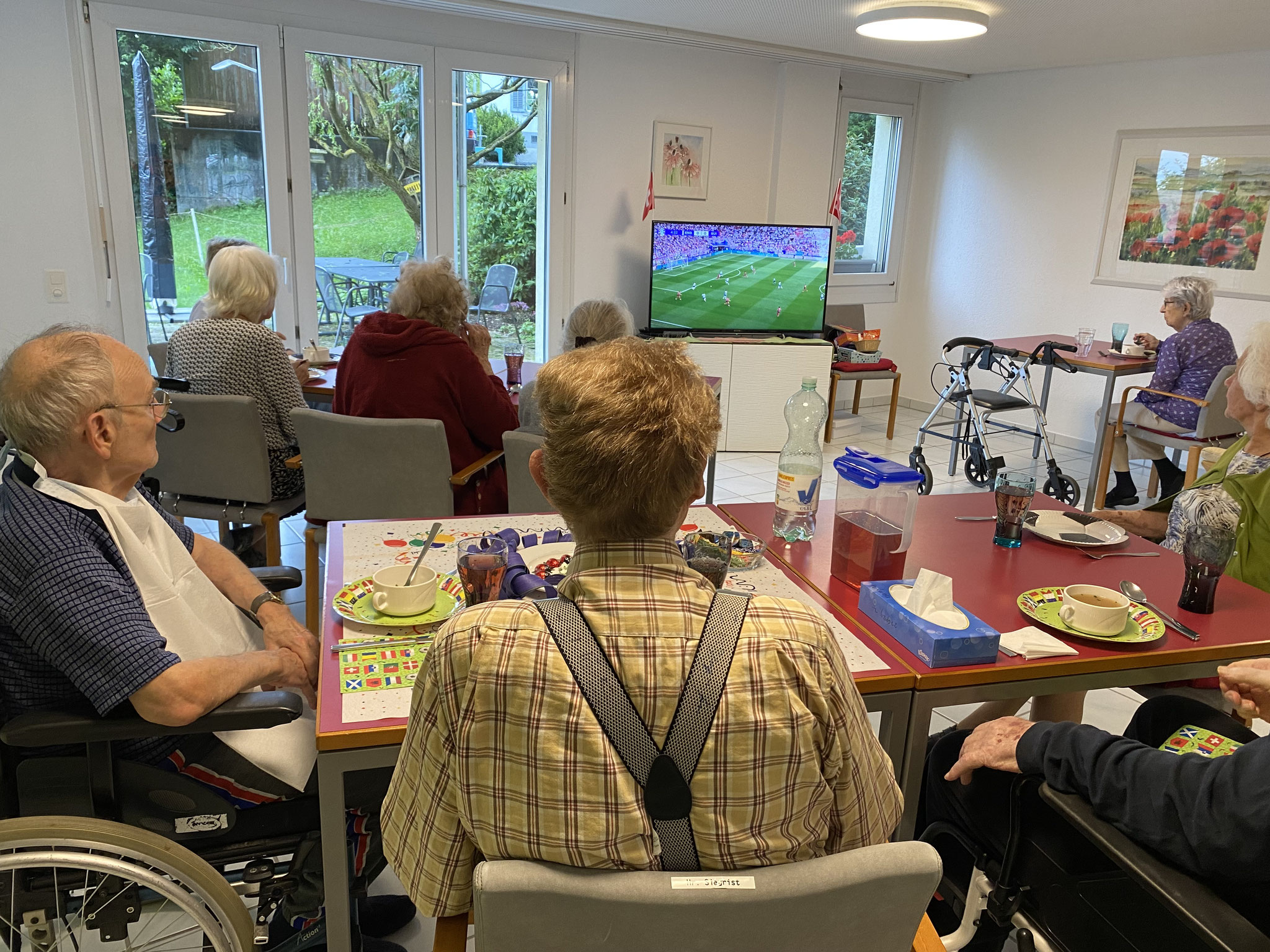 zusammen mit der Schweizer-Nati an der WM