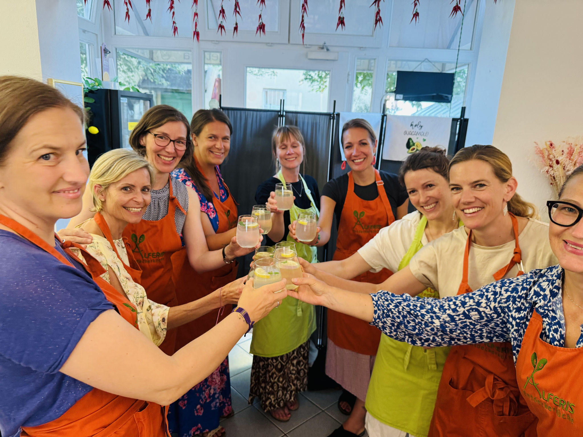 Cheers Ladies - auf einen schönen Kochabend!