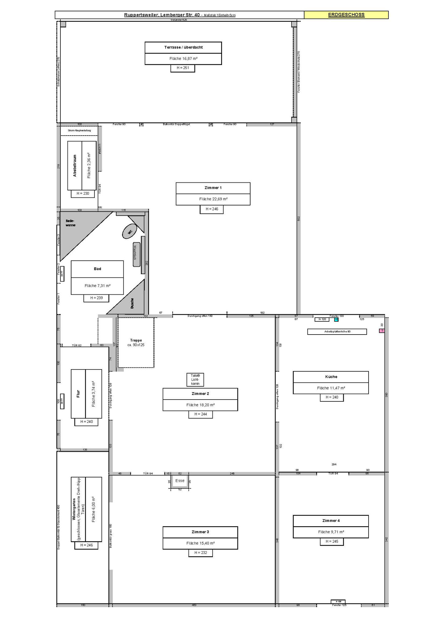 Grundriss-EG-Wohnflächenberechnung