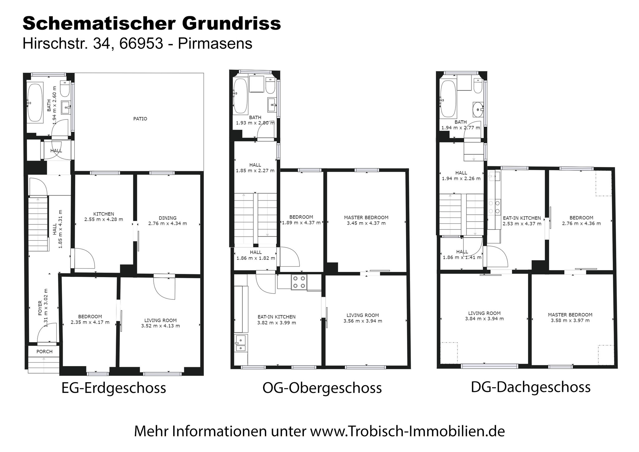 Schematischer Grundriss