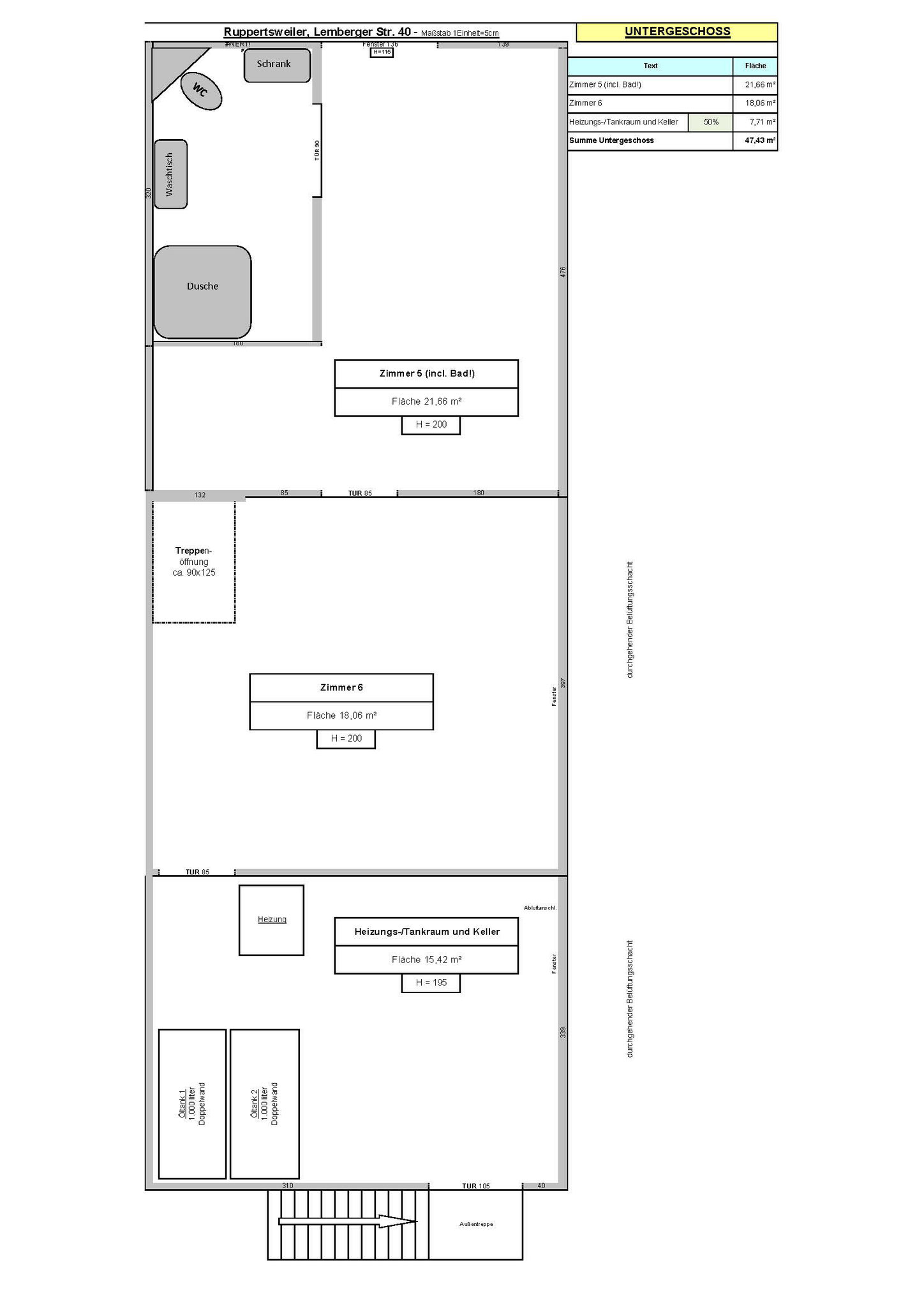 Grundriss-UG-Wohnflächenberechnung